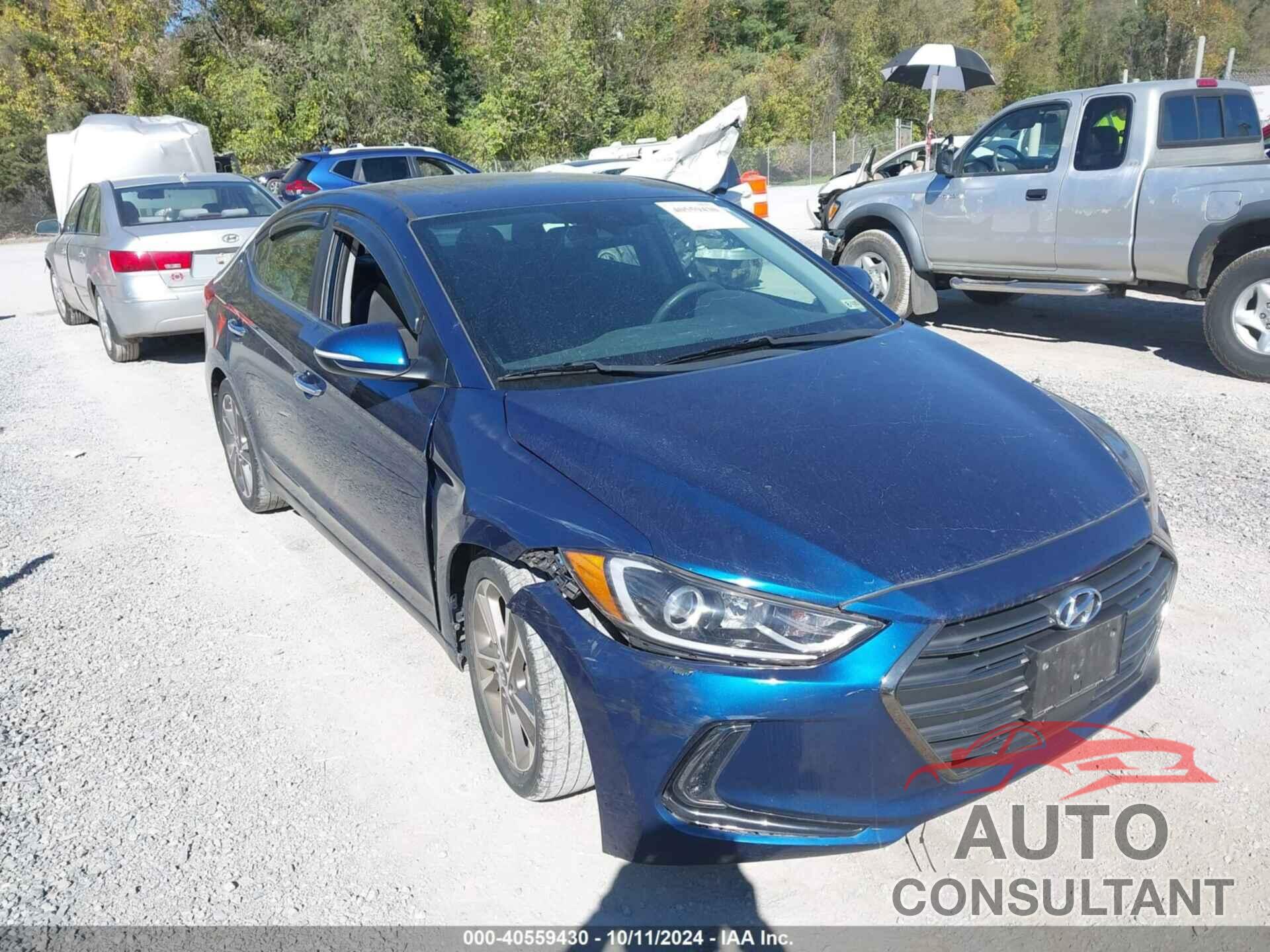 HYUNDAI ELANTRA 2017 - 5NPD84LF1HH019155