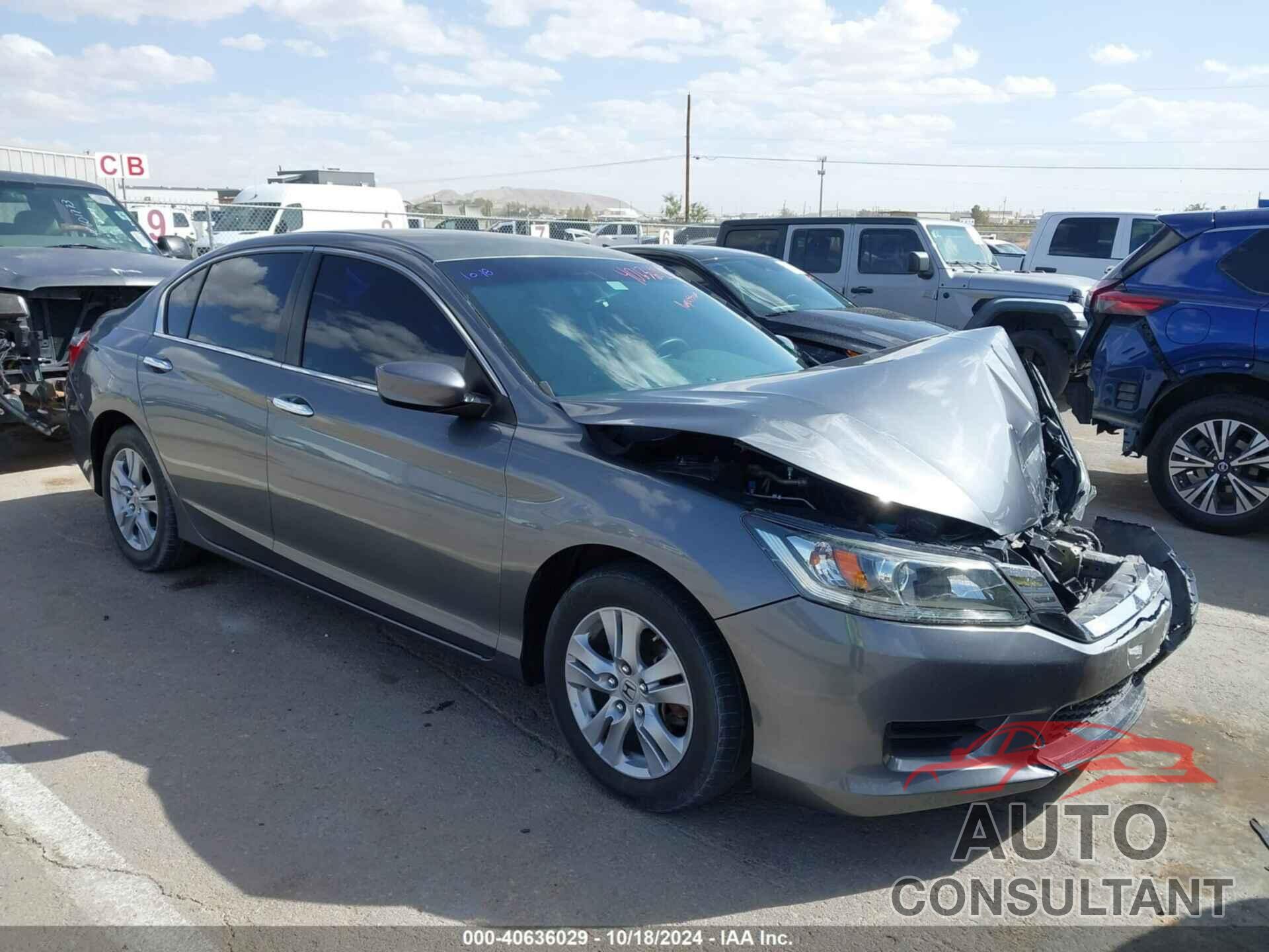 HONDA ACCORD 2013 - 1HGCR2F39DA162386