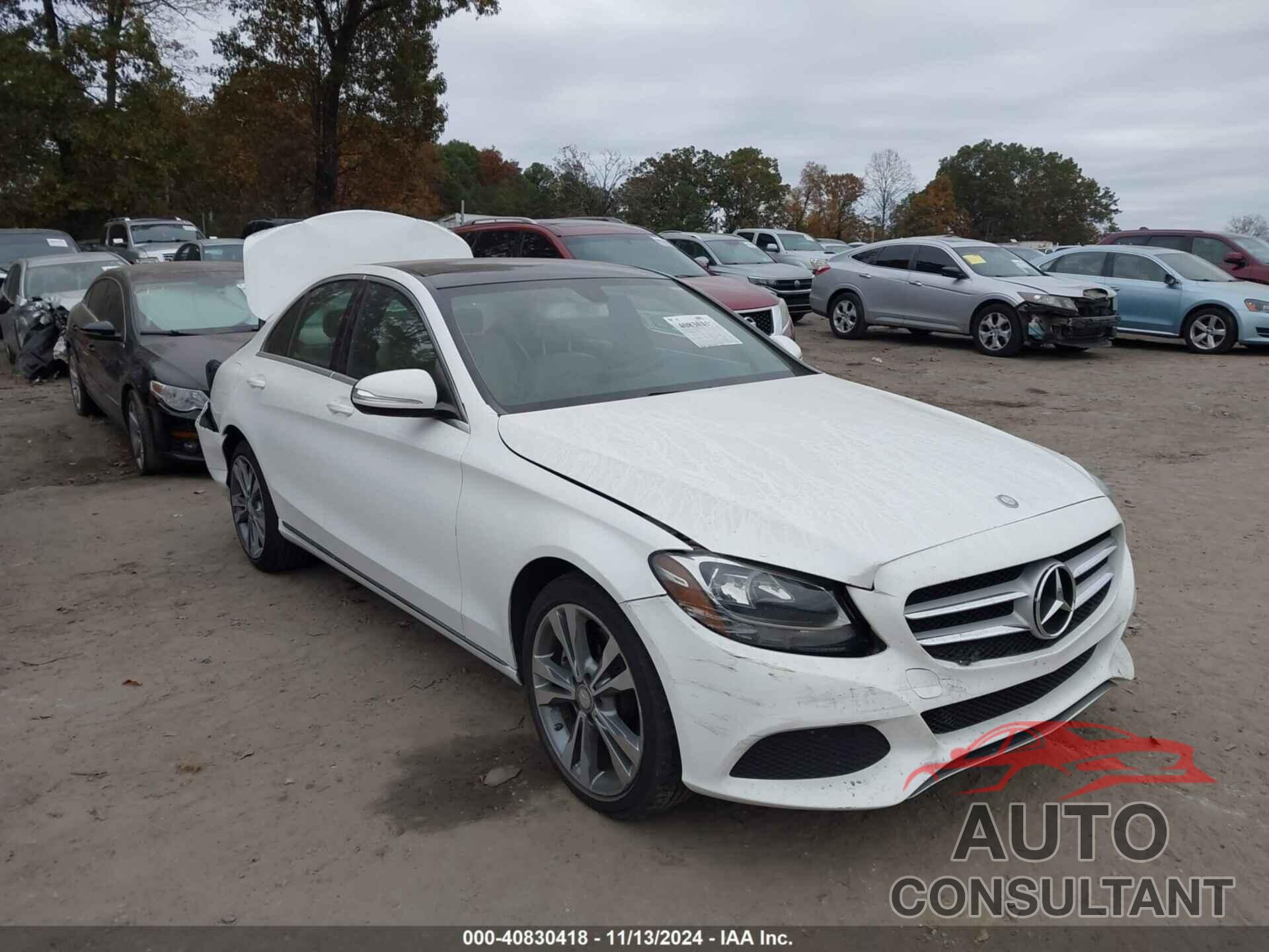 MERCEDES-BENZ C 300 2015 - 55SWF4KB5FU019859