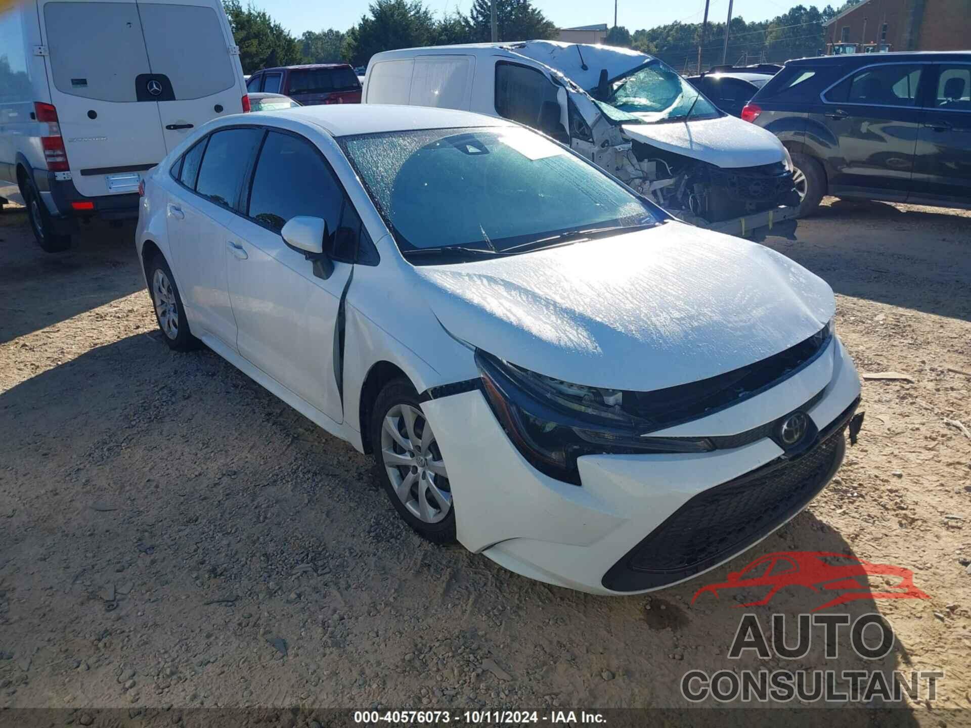 TOYOTA COROLLA 2020 - JTDEPRAE5LJ106877