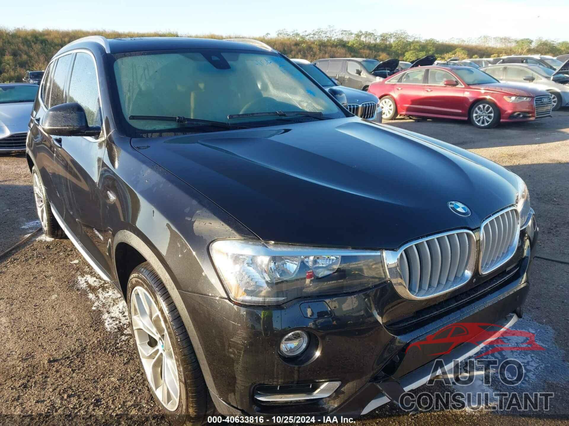 BMW X3 2016 - 5UXWX9C59G0D92280