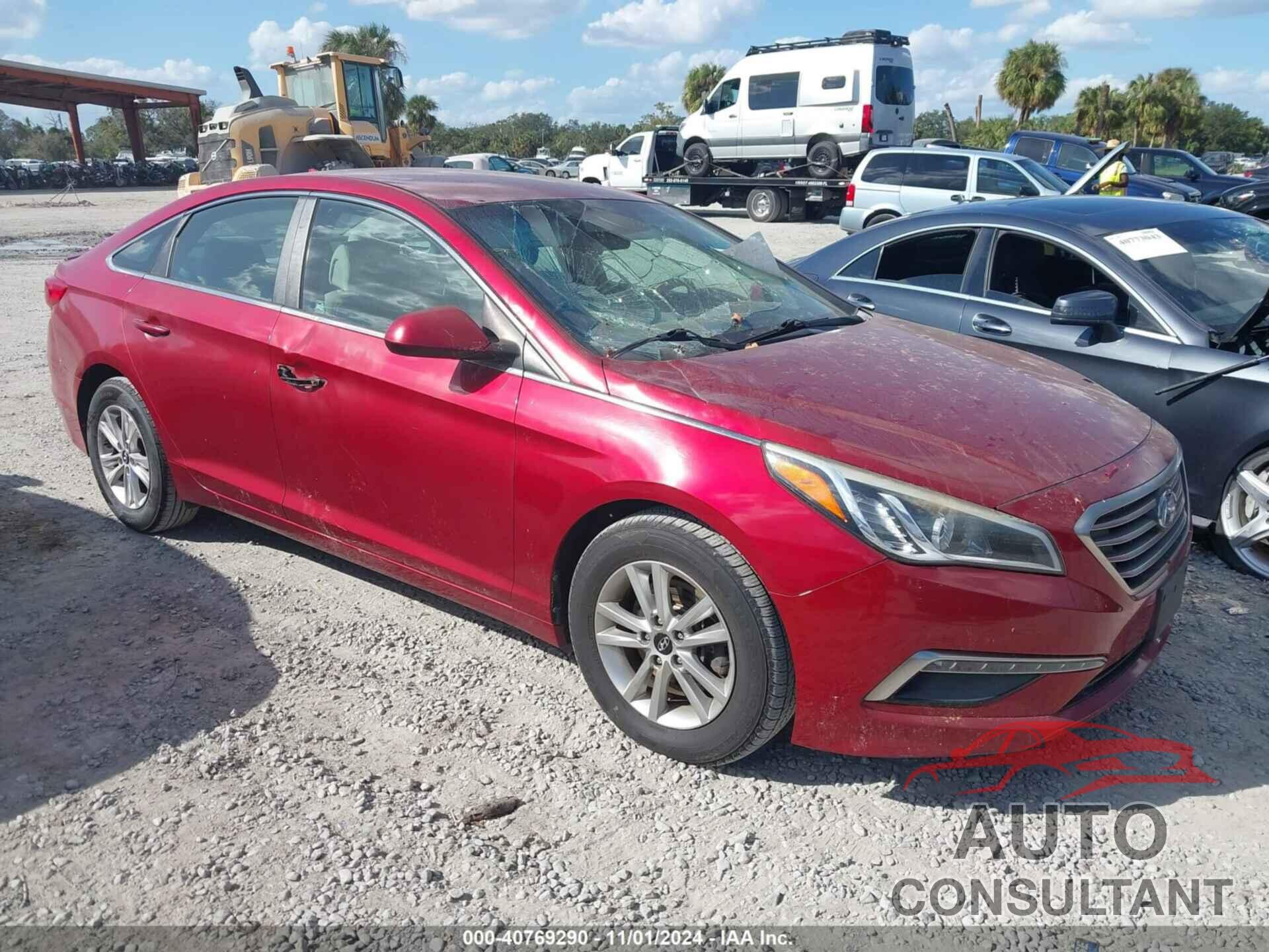 HYUNDAI SONATA 2015 - 5NPE24AFXFH111855