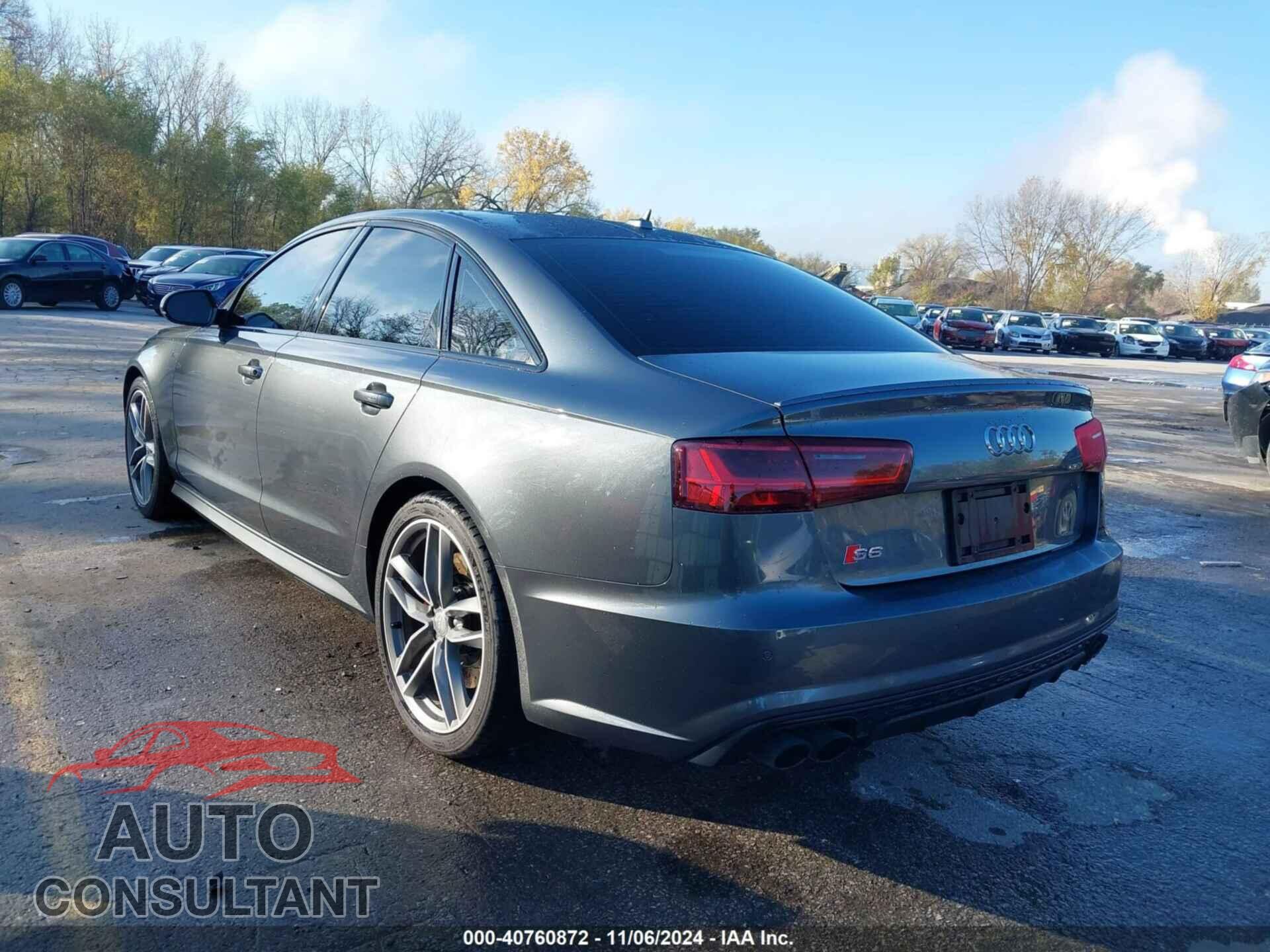 AUDI S6 2017 - WAUHFAFC8HN122738