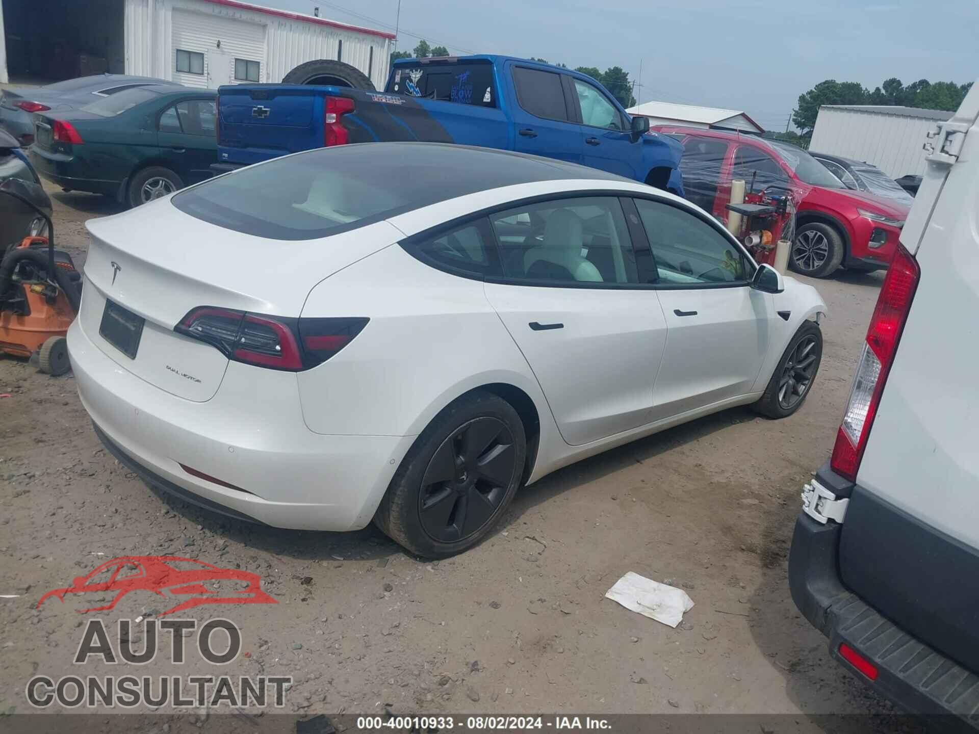 TESLA MODEL 3 2022 - 5YJ3E1EB3NF244877