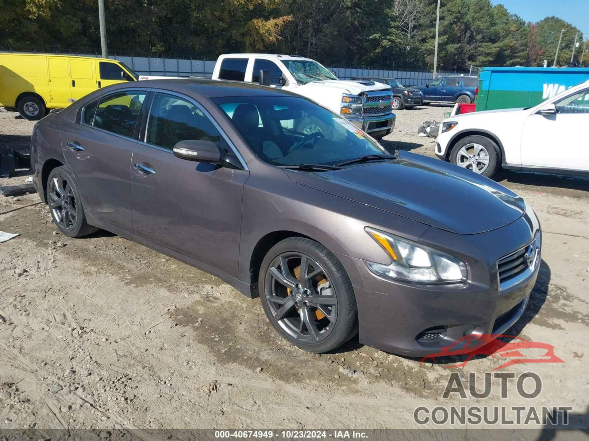 NISSAN MAXIMA 2013 - 1N4AA5AP5DC842093