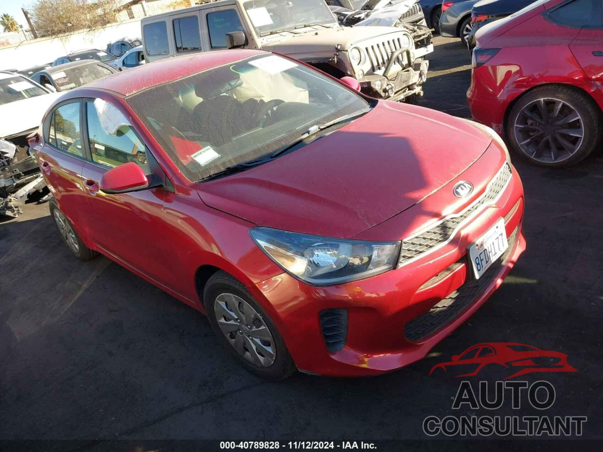 KIA RIO 2019 - 3KPA24AB1KE160436