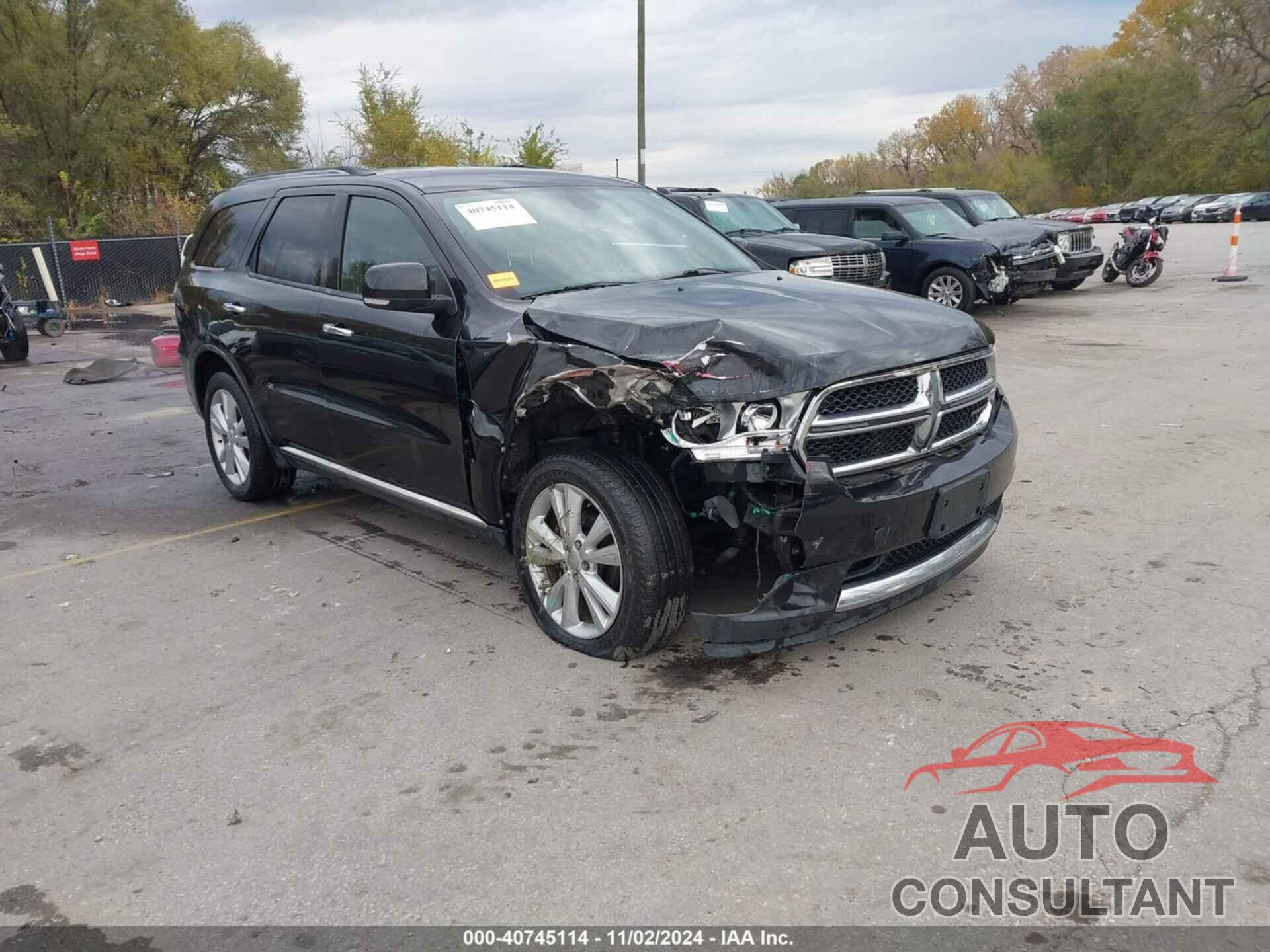 DODGE DURANGO 2013 - 1C4RDHDG8DC592706