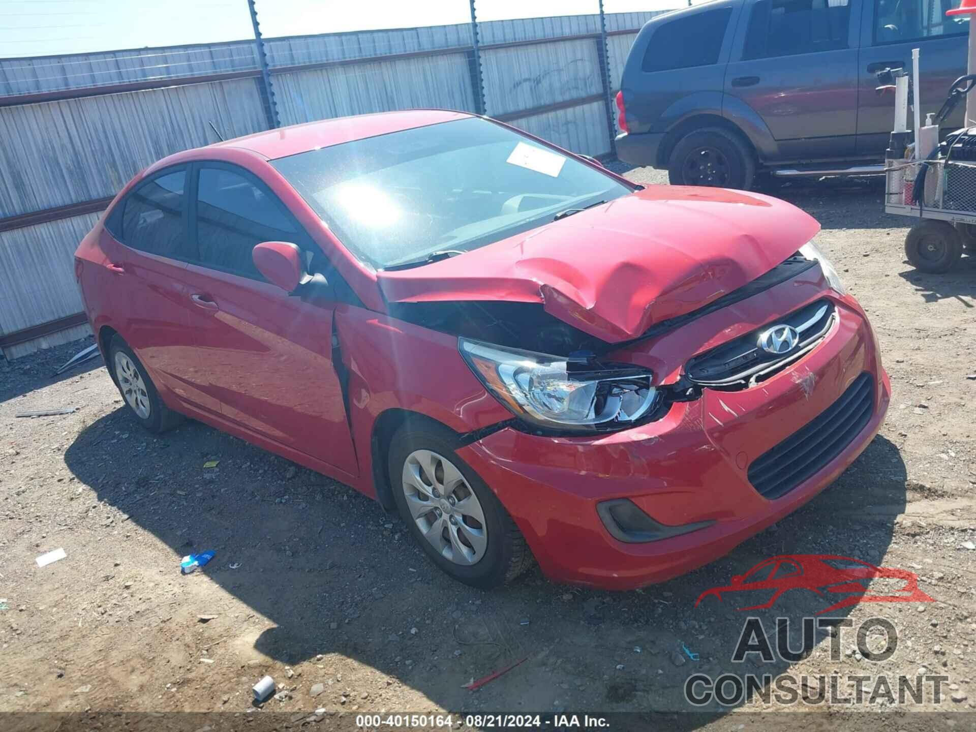 HYUNDAI ACCENT 2016 - KMHCT4AE5GU144678