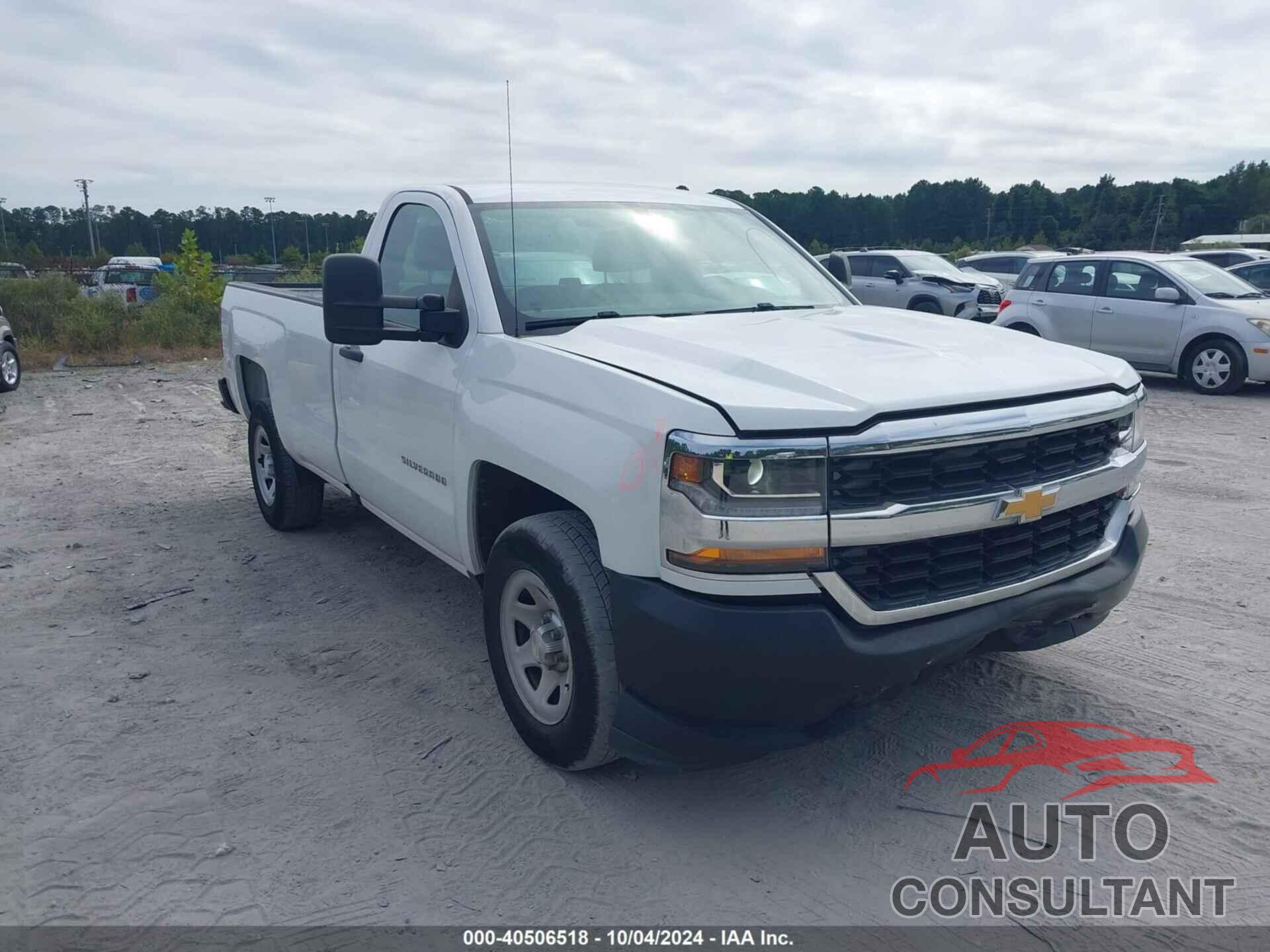 CHEVROLET SILVERADO 1500 2016 - 1GCNCNEC5GZ368919