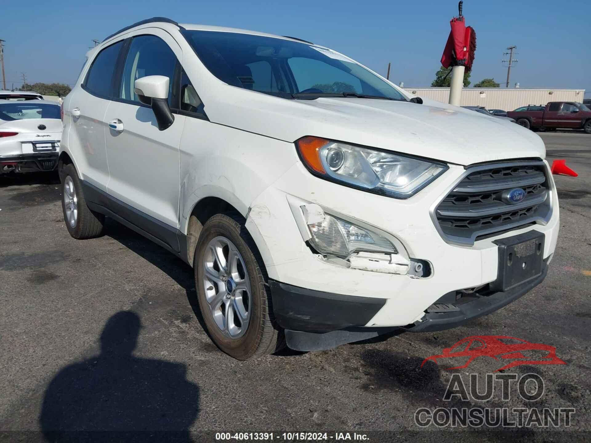 FORD ECOSPORT 2019 - MAJ3S2GE8KC290256