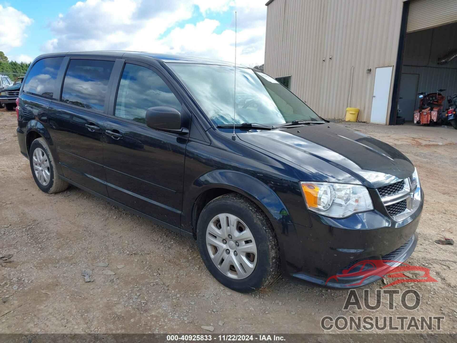 DODGE GRAND CARAVAN 2016 - 2C4RDGBG0GR202206