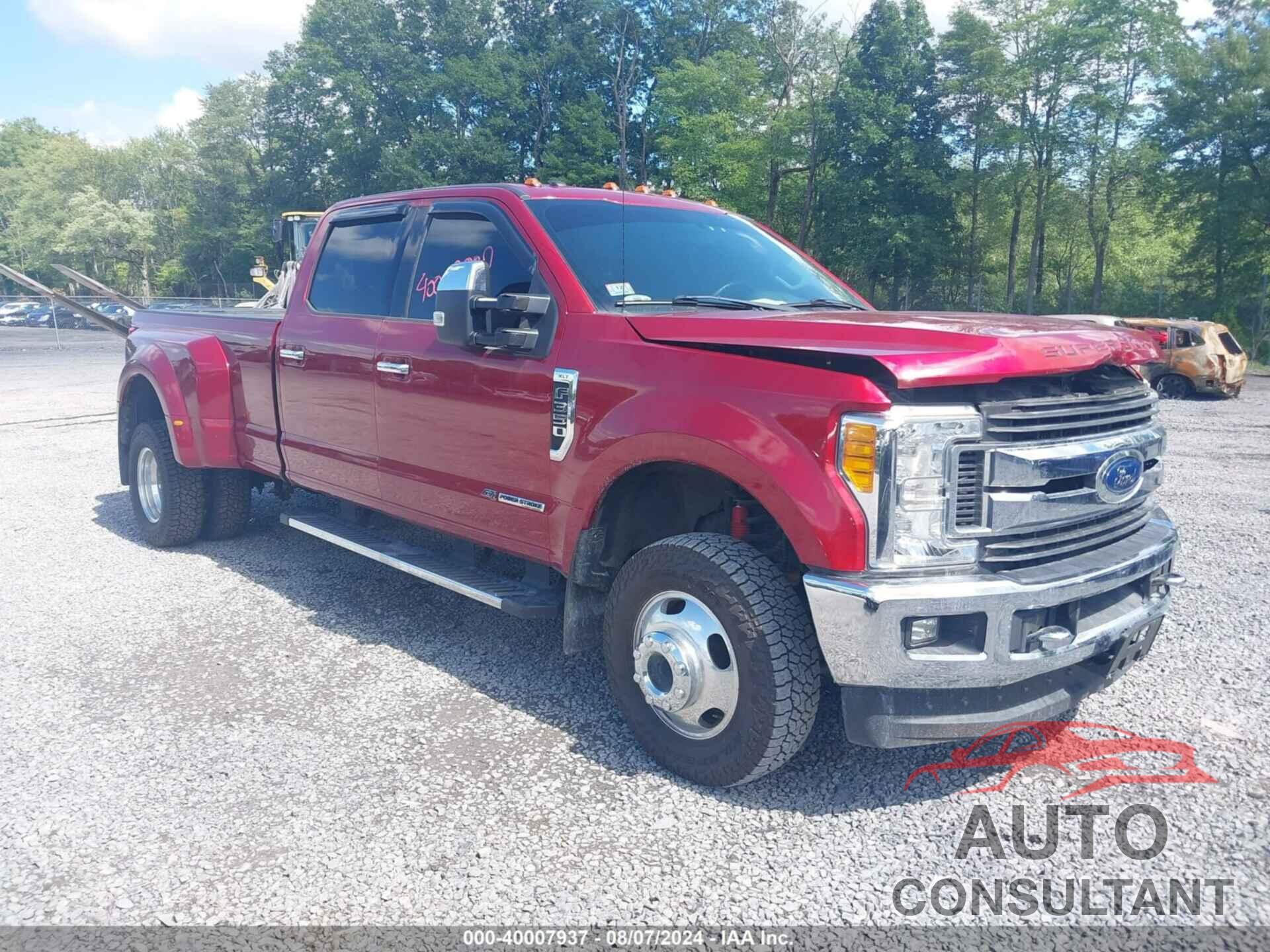 FORD F-350 2017 - 1FT8W3DT6HED29081