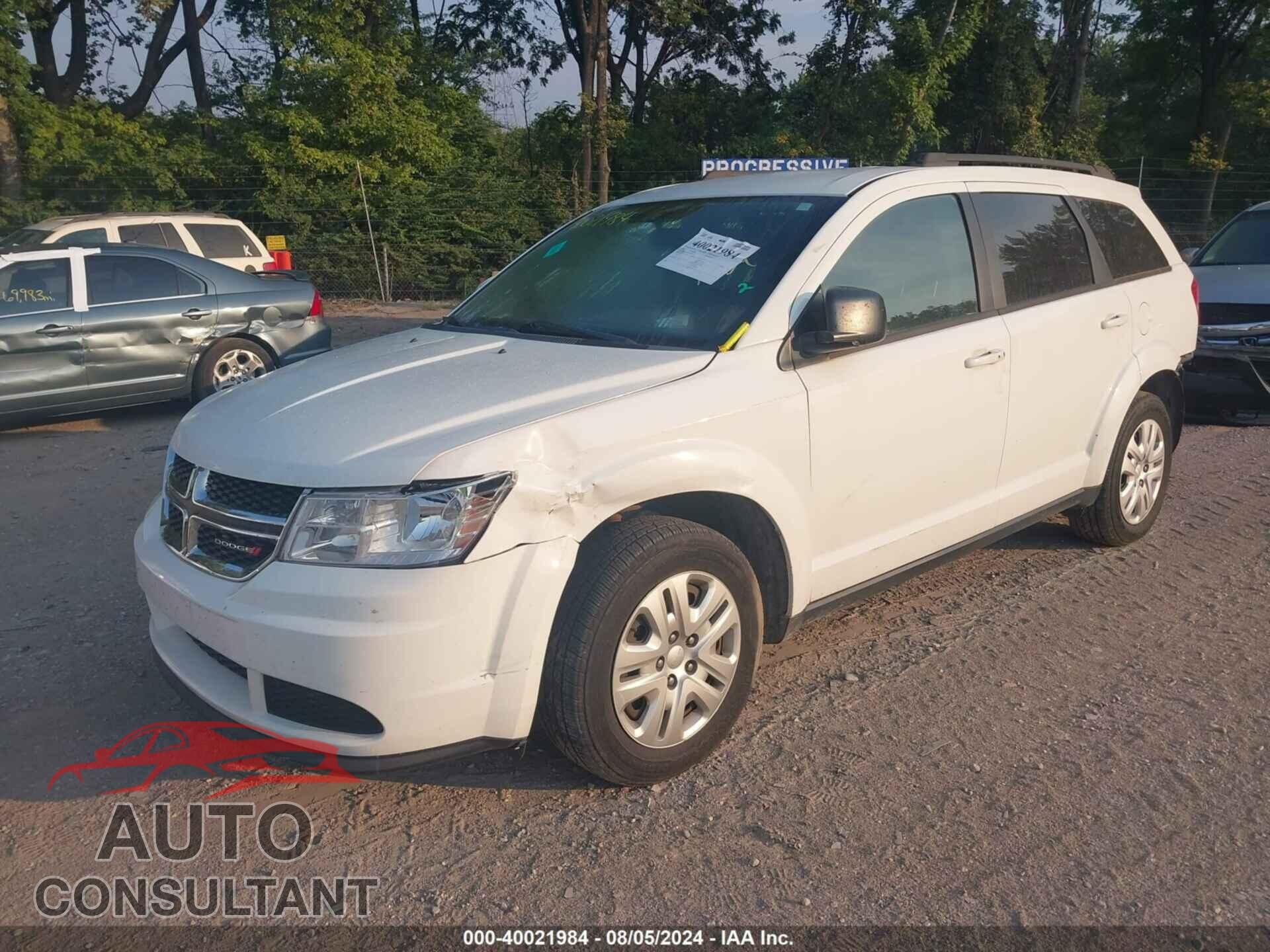 DODGE JOURNEY 2016 - 3C4PDCAB2GT218278