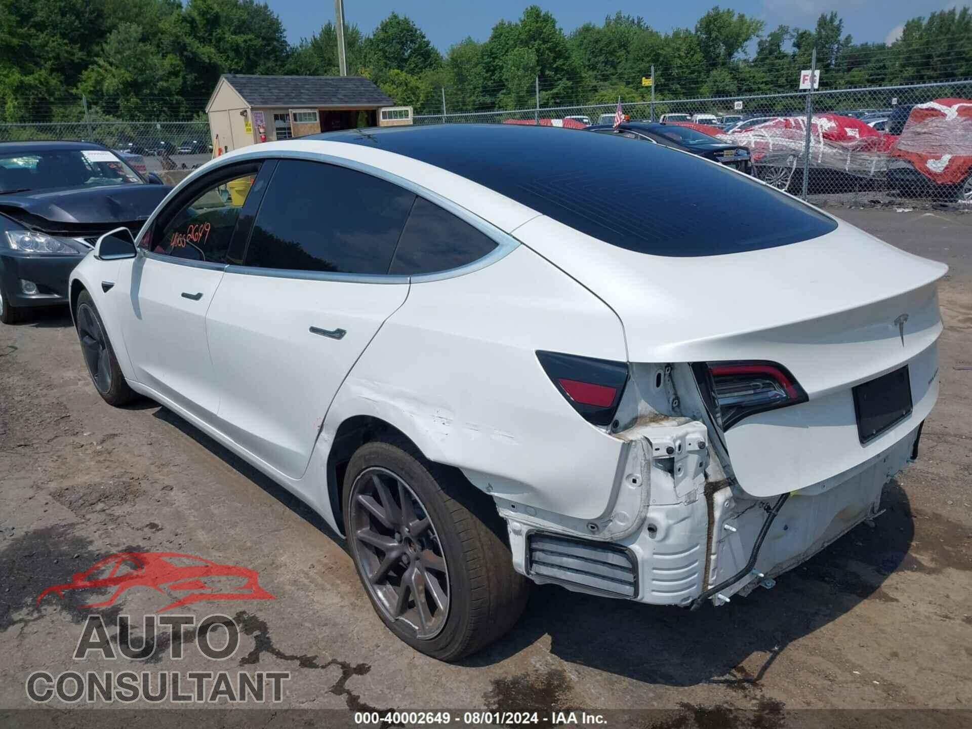 TESLA MODEL 3 2019 - 5YJ3E1EB8KF442320