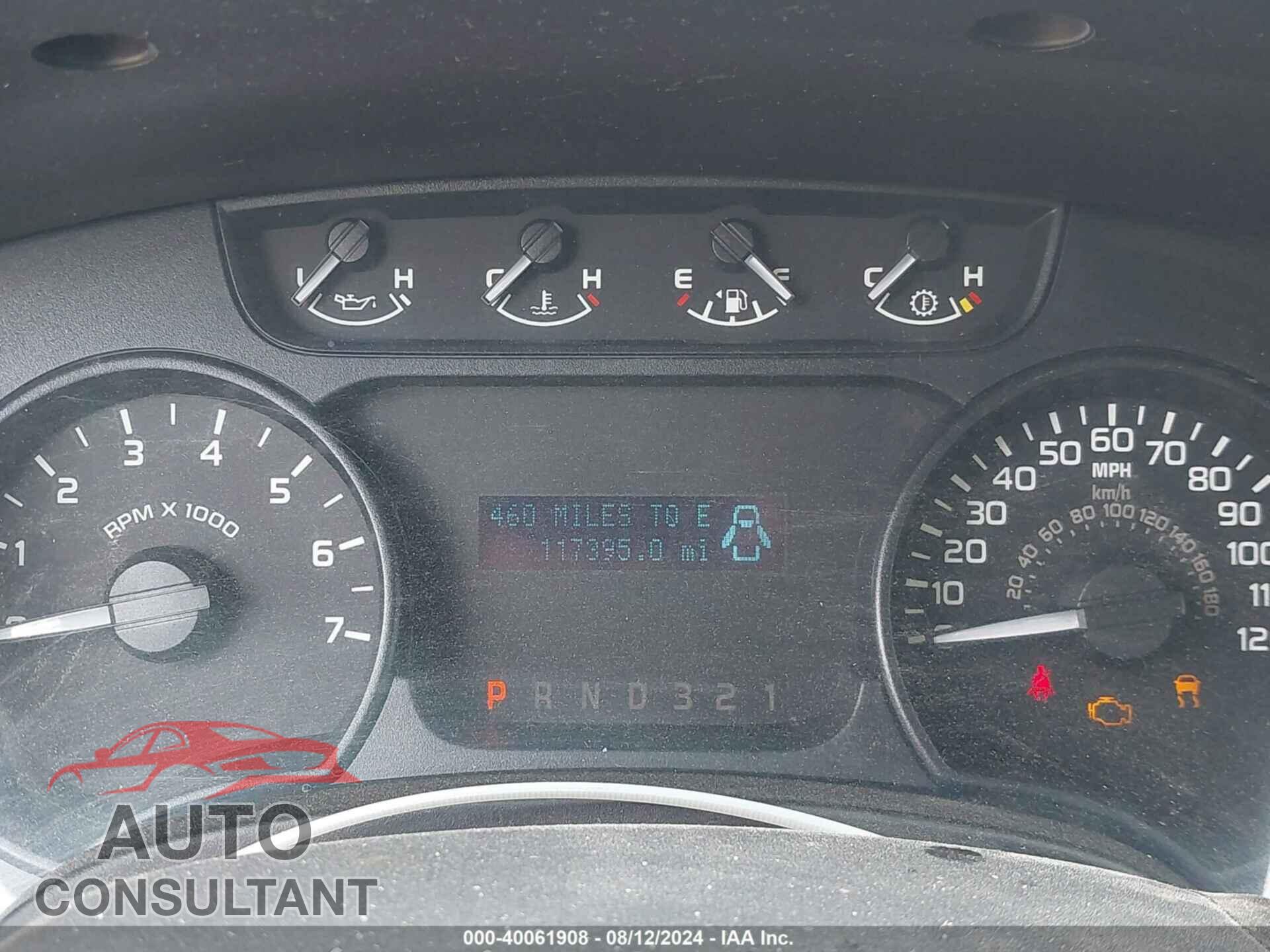 FORD F-150 2012 - 1FTMF1CM1CKD74663