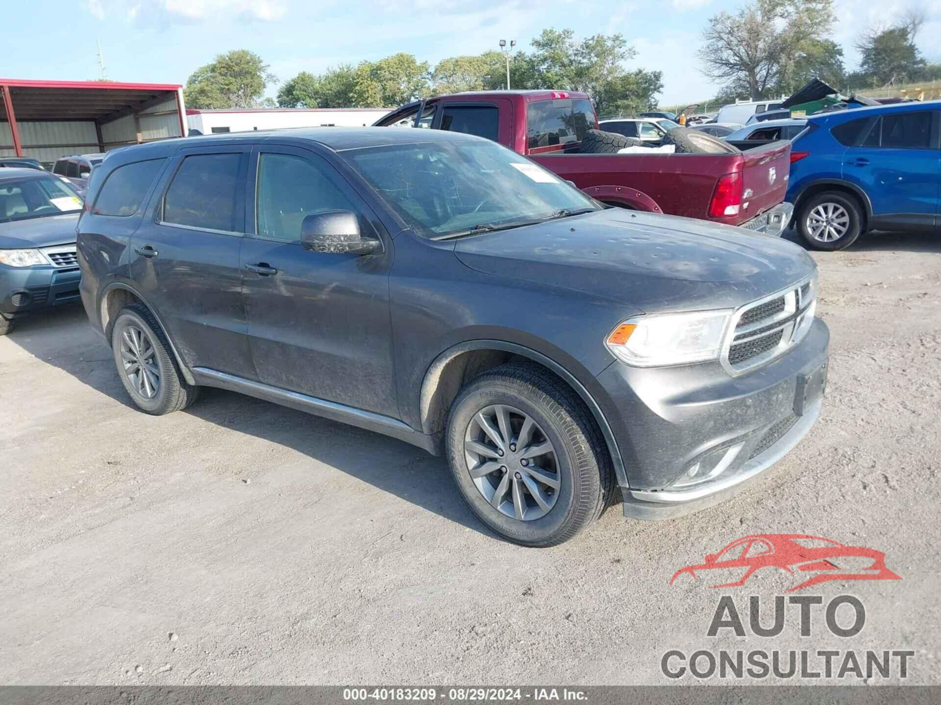 DODGE DURANGO 2017 - 1C4RDJAG6HC783137