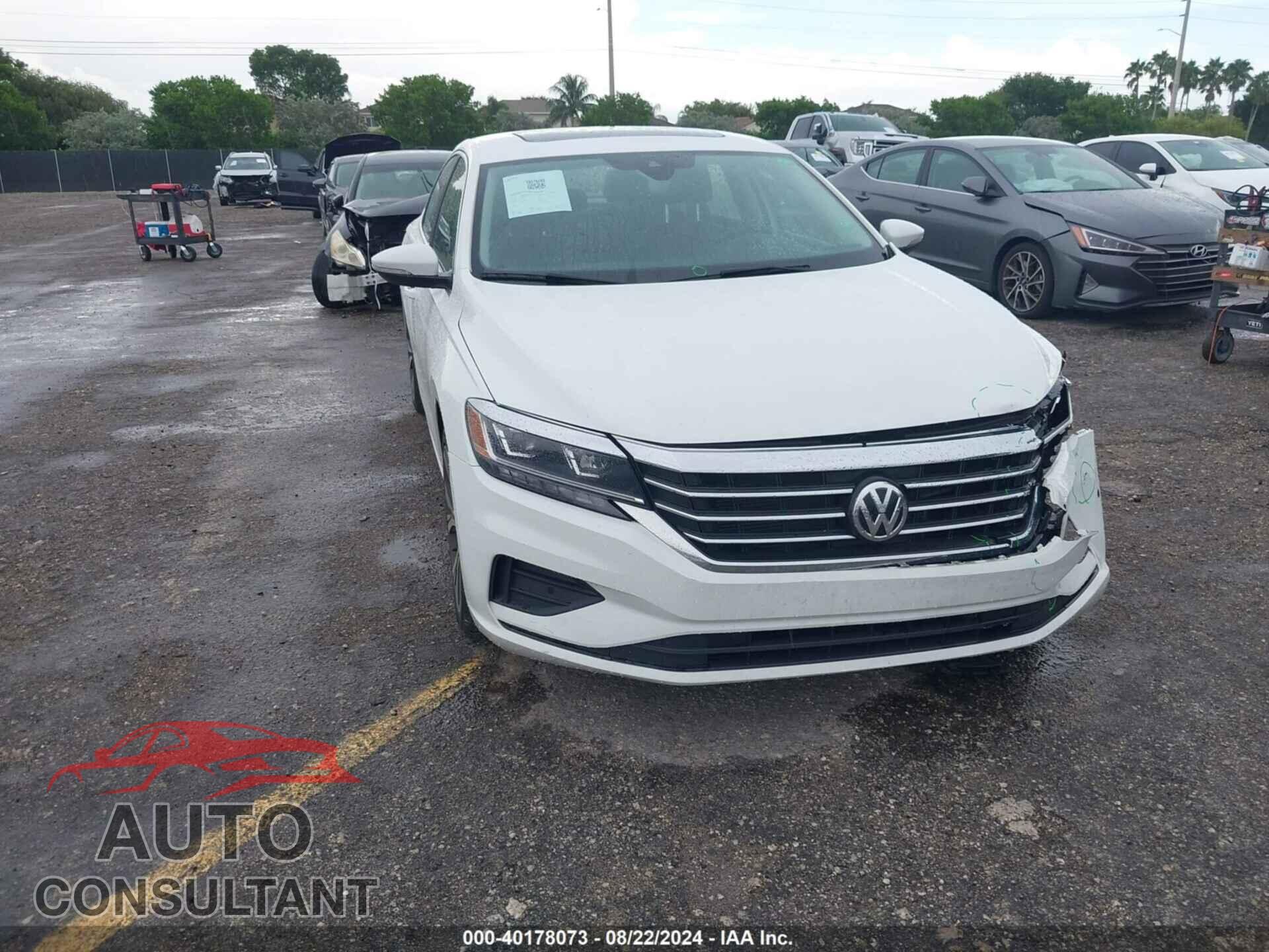 VOLKSWAGEN PASSAT 2020 - 1VWCA7A31LC027378