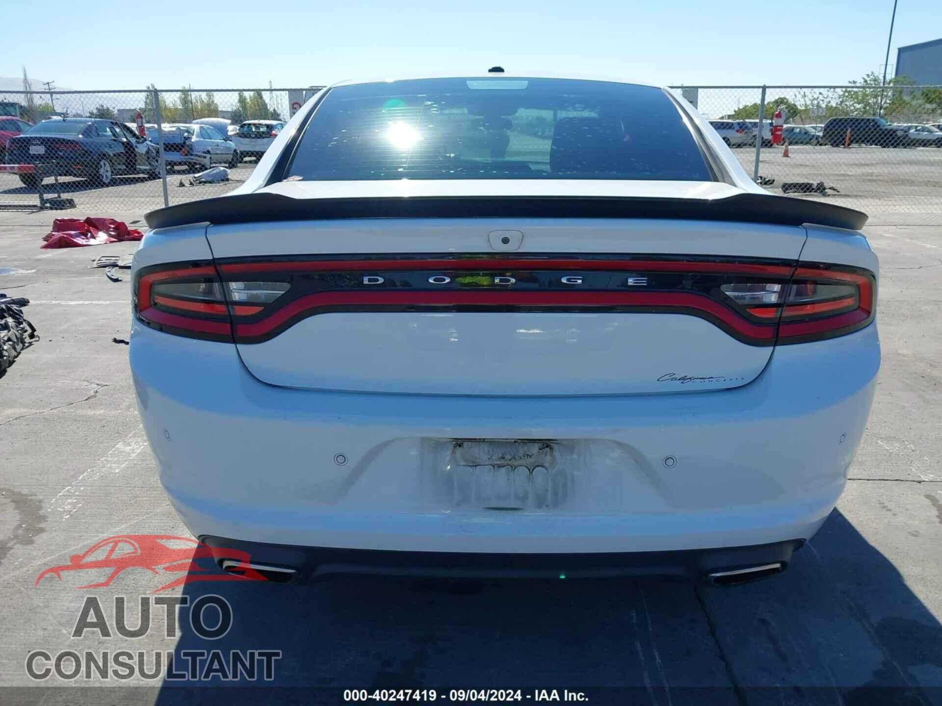 DODGE CHARGER 2019 - 2C3CDXBG1KH615700