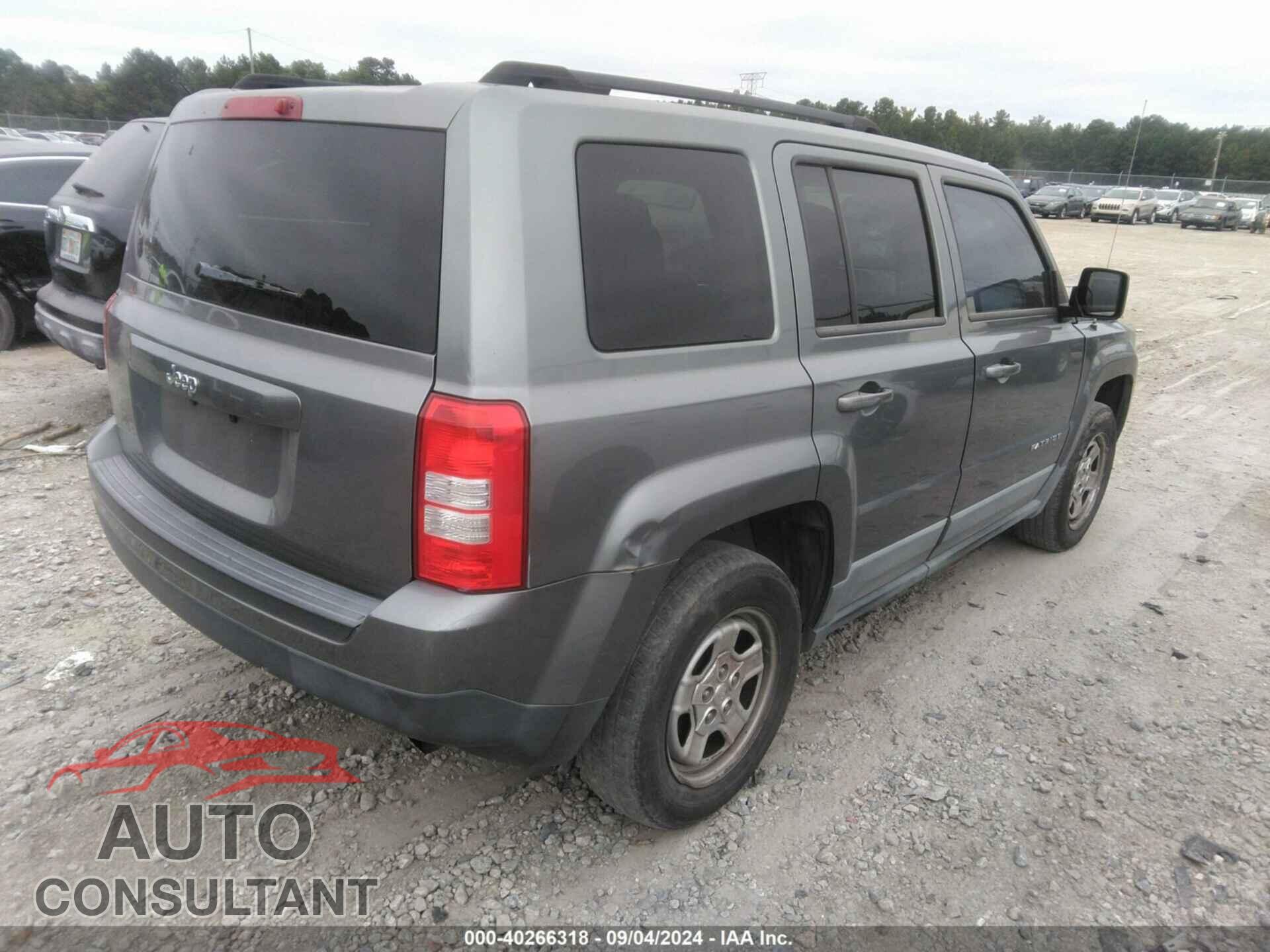 JEEP PATRIOT 2011 - 1J4NT1GA3BD252400