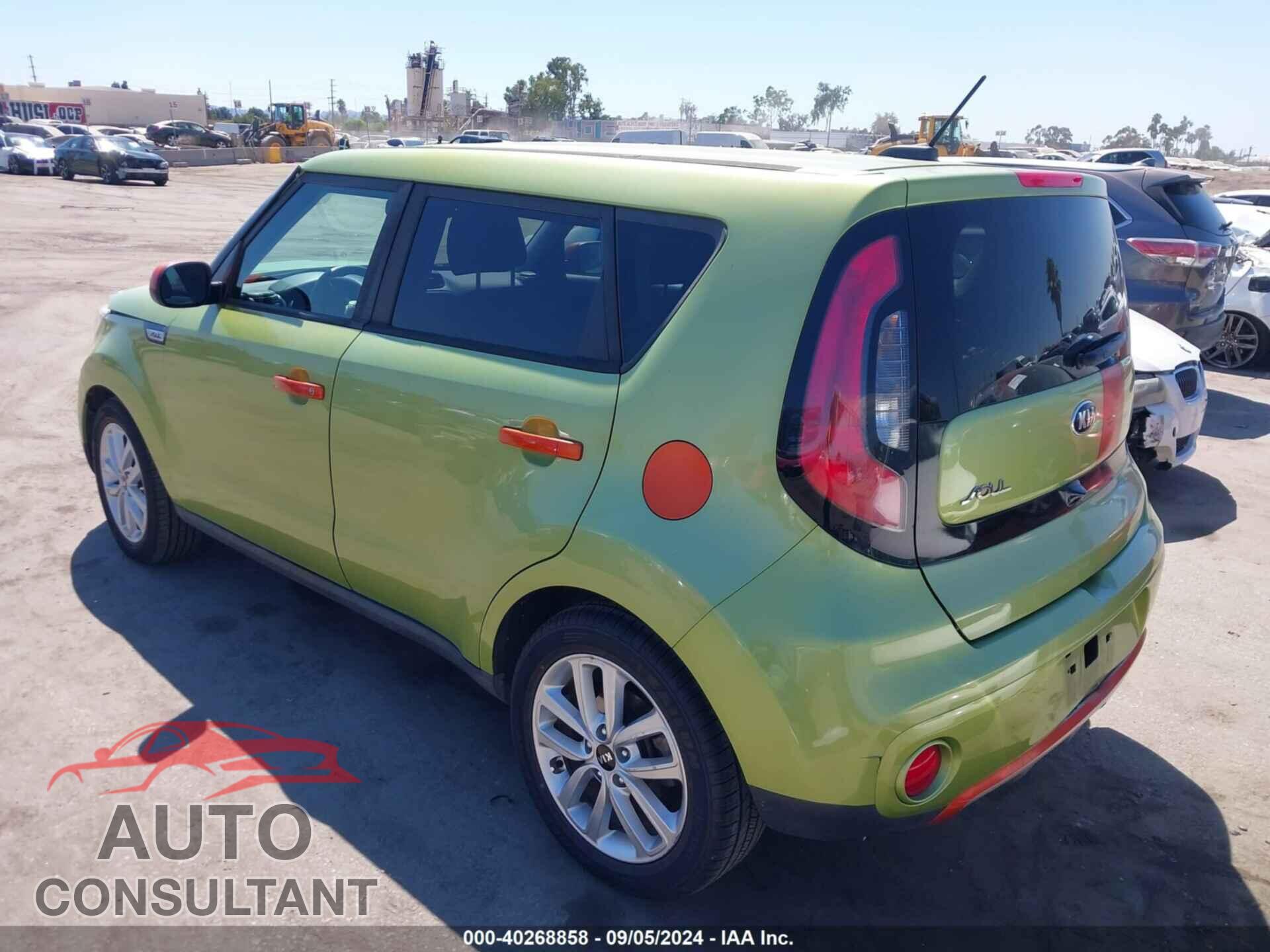 KIA SOUL 2017 - KNDJP3A58H7878709