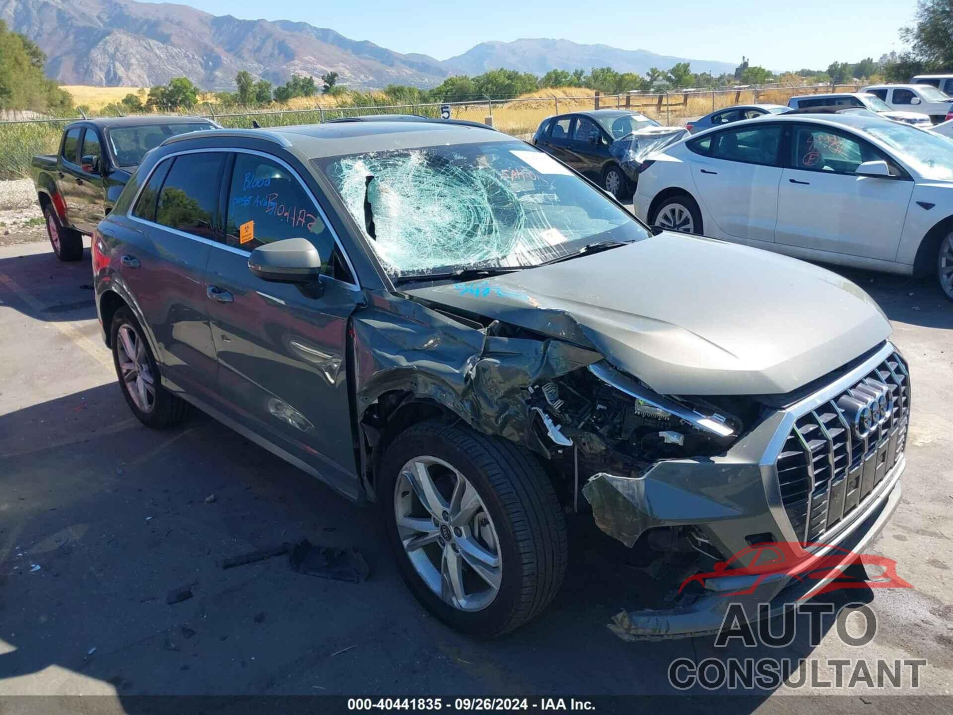 AUDI Q3 2022 - WA1EECF31N1050329