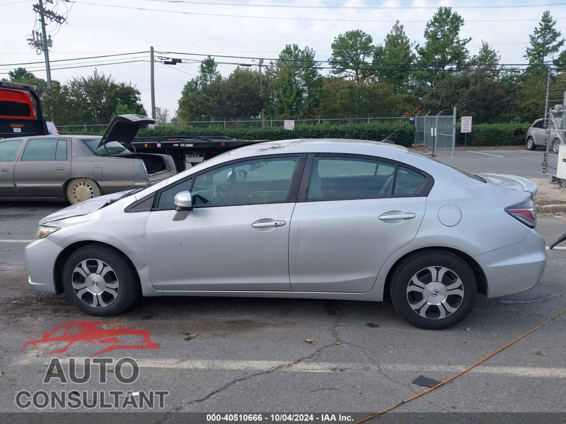 HONDA CIVIC HYBRID 2014 - 19XFB4F20EE201433