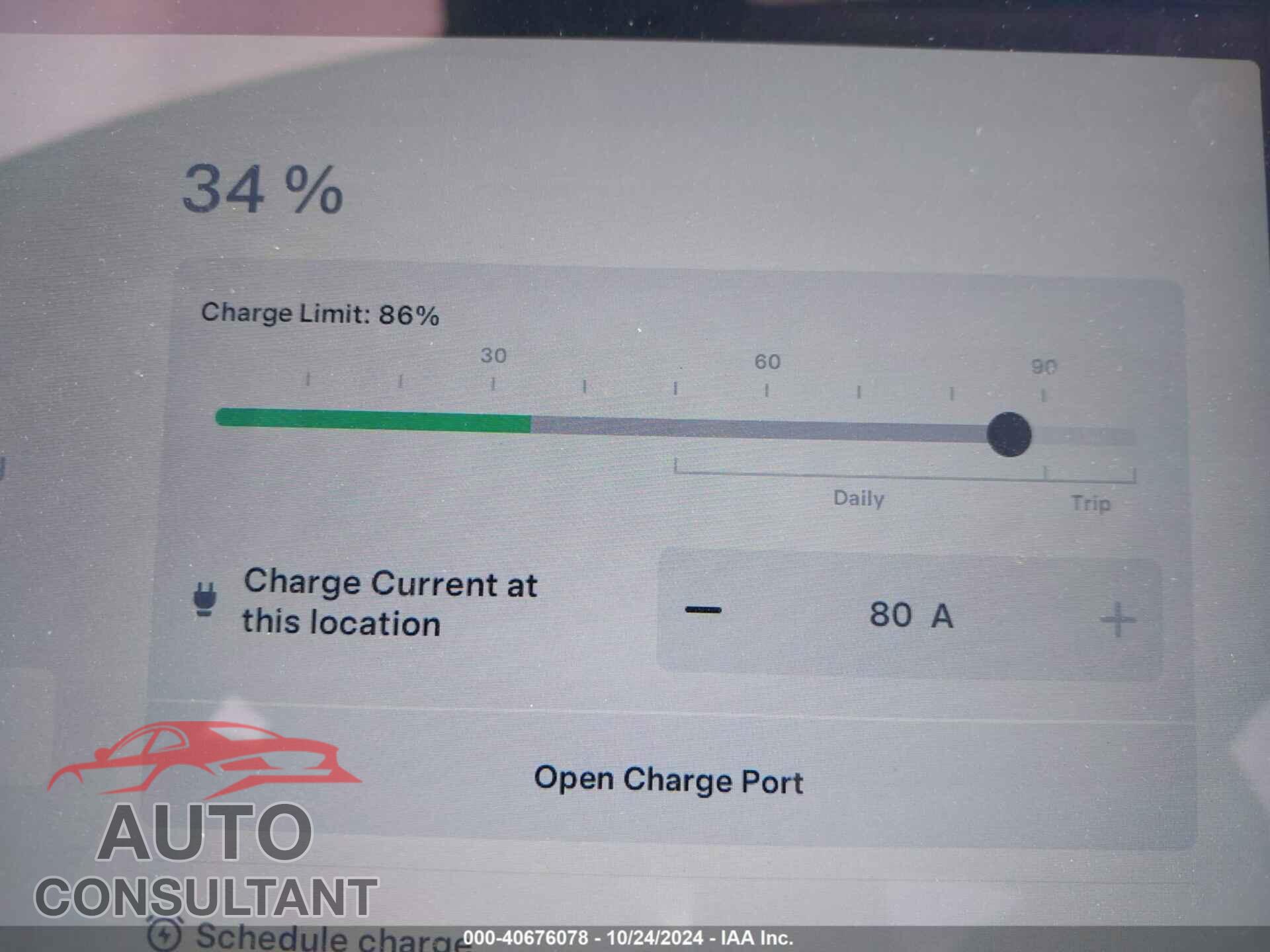 TESLA MODEL S 2013 - 5YJSA1DNXDFP18941