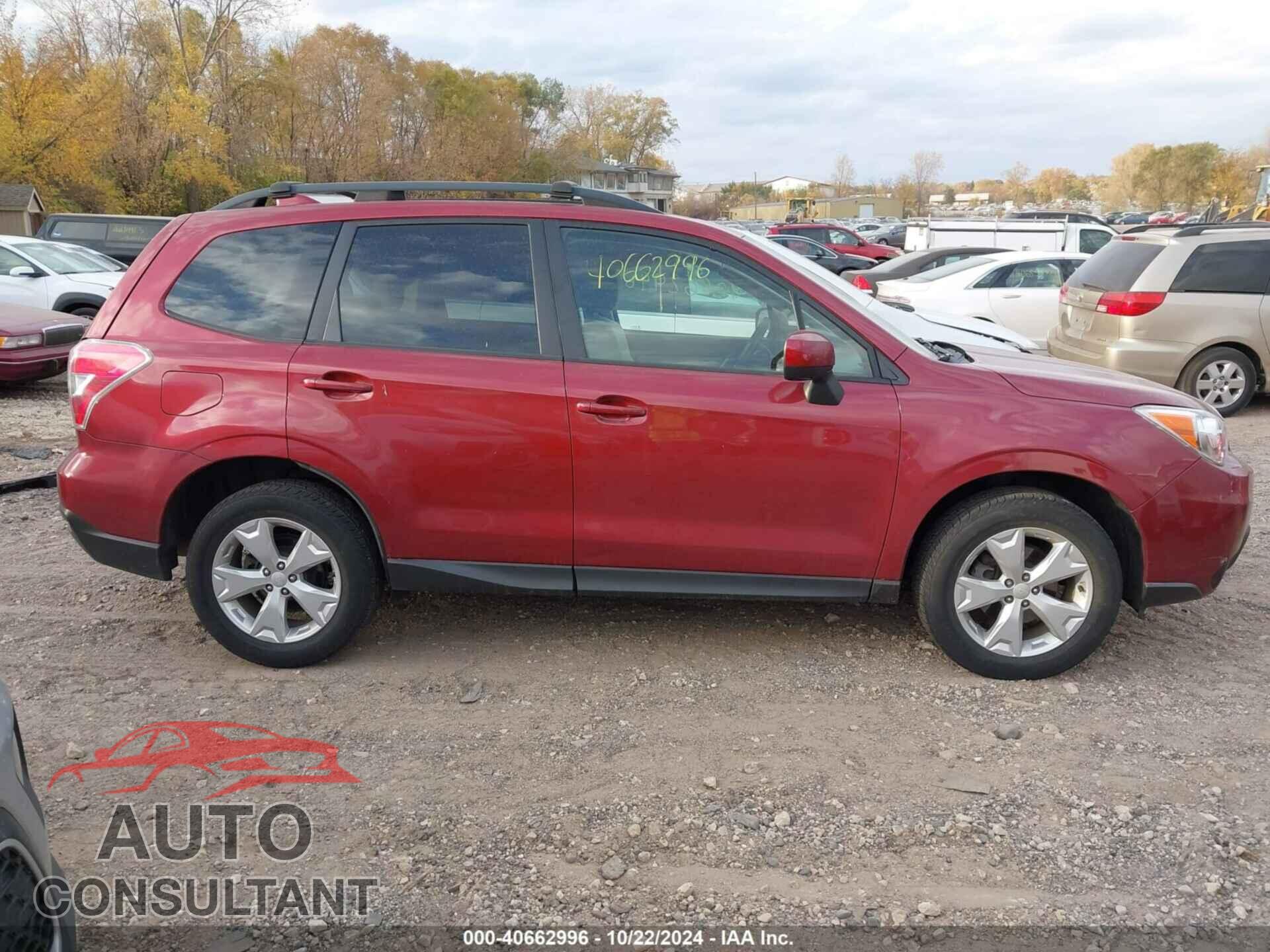 SUBARU FORESTER 2016 - JF2SJADC1GH545170