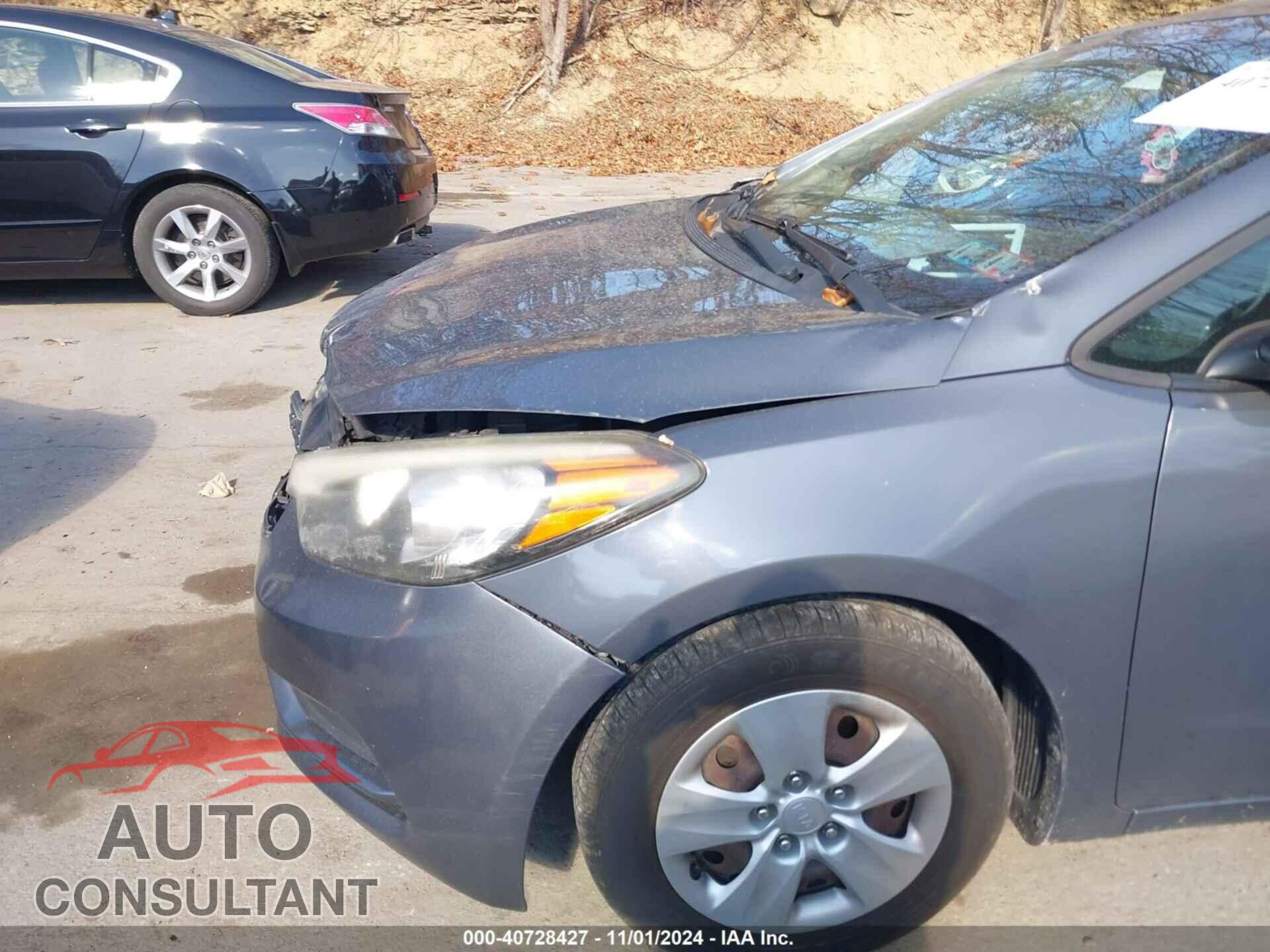KIA FORTE 2016 - KNAFK4A61G5571151