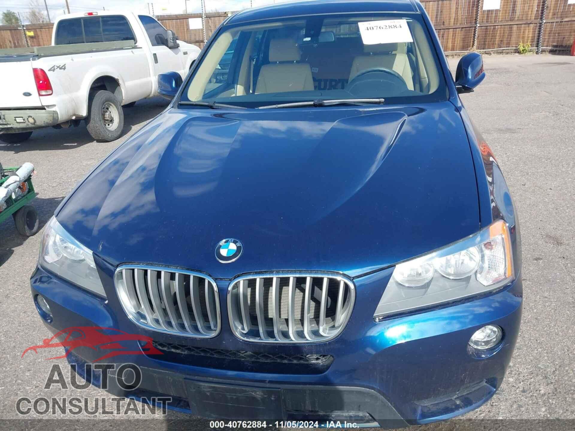 BMW X3 2013 - 5UXWX9C59D0A32146