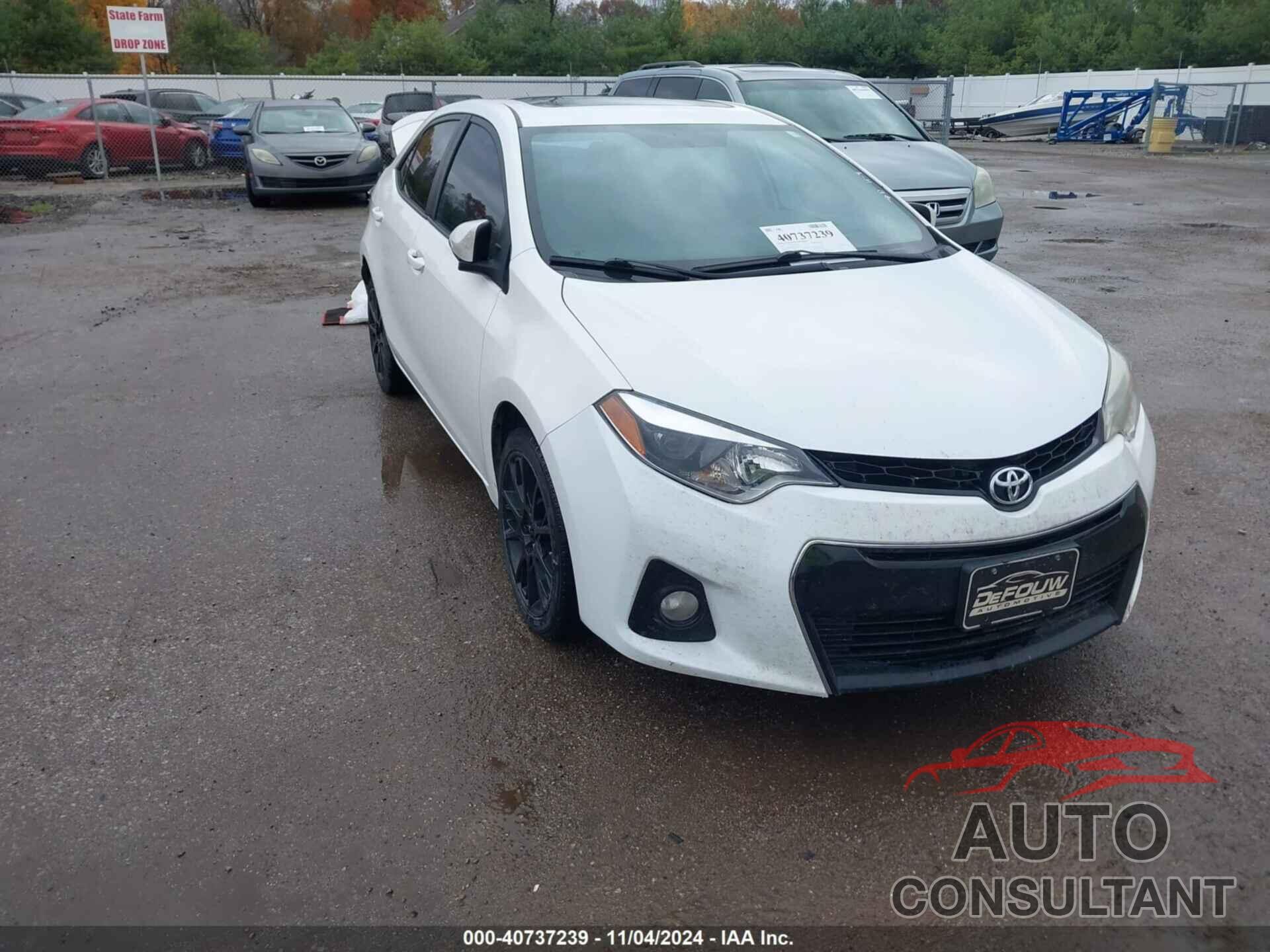 TOYOTA COROLLA 2016 - 2T1BURHE8GC511392