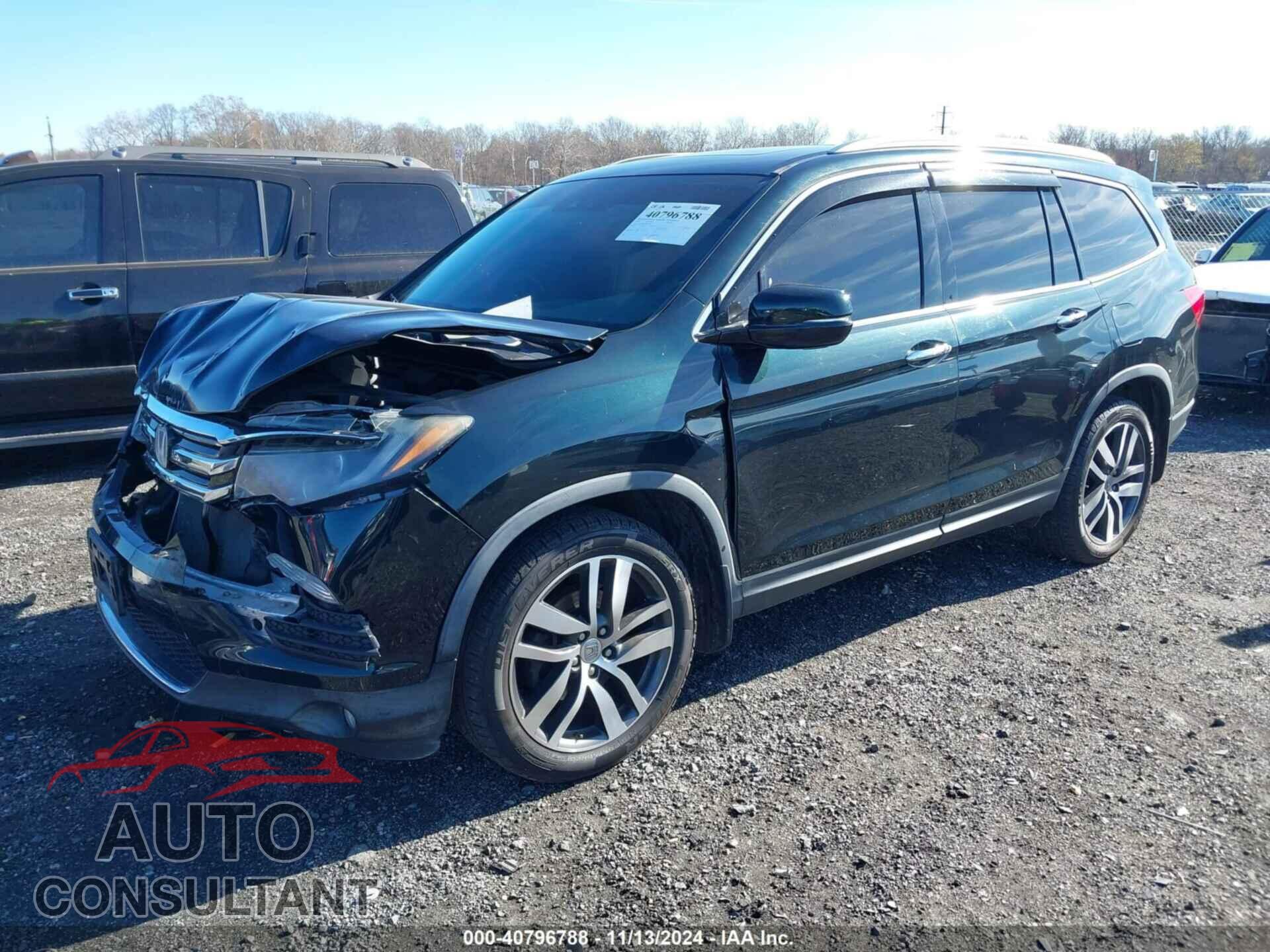 HONDA PILOT 2016 - 5FNYF6H93GB017894