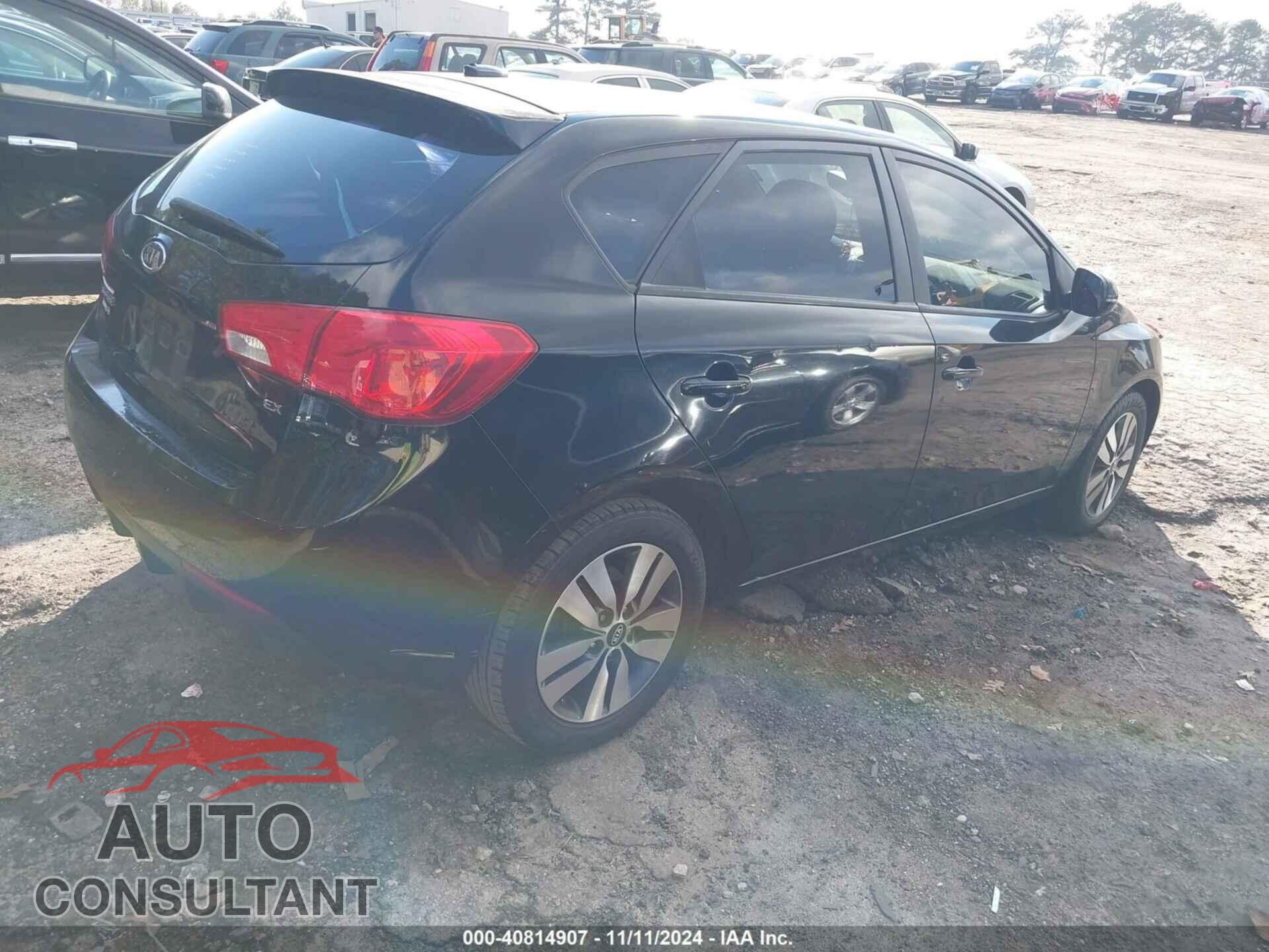 KIA FORTE 2013 - KNAFU5A20D5658273