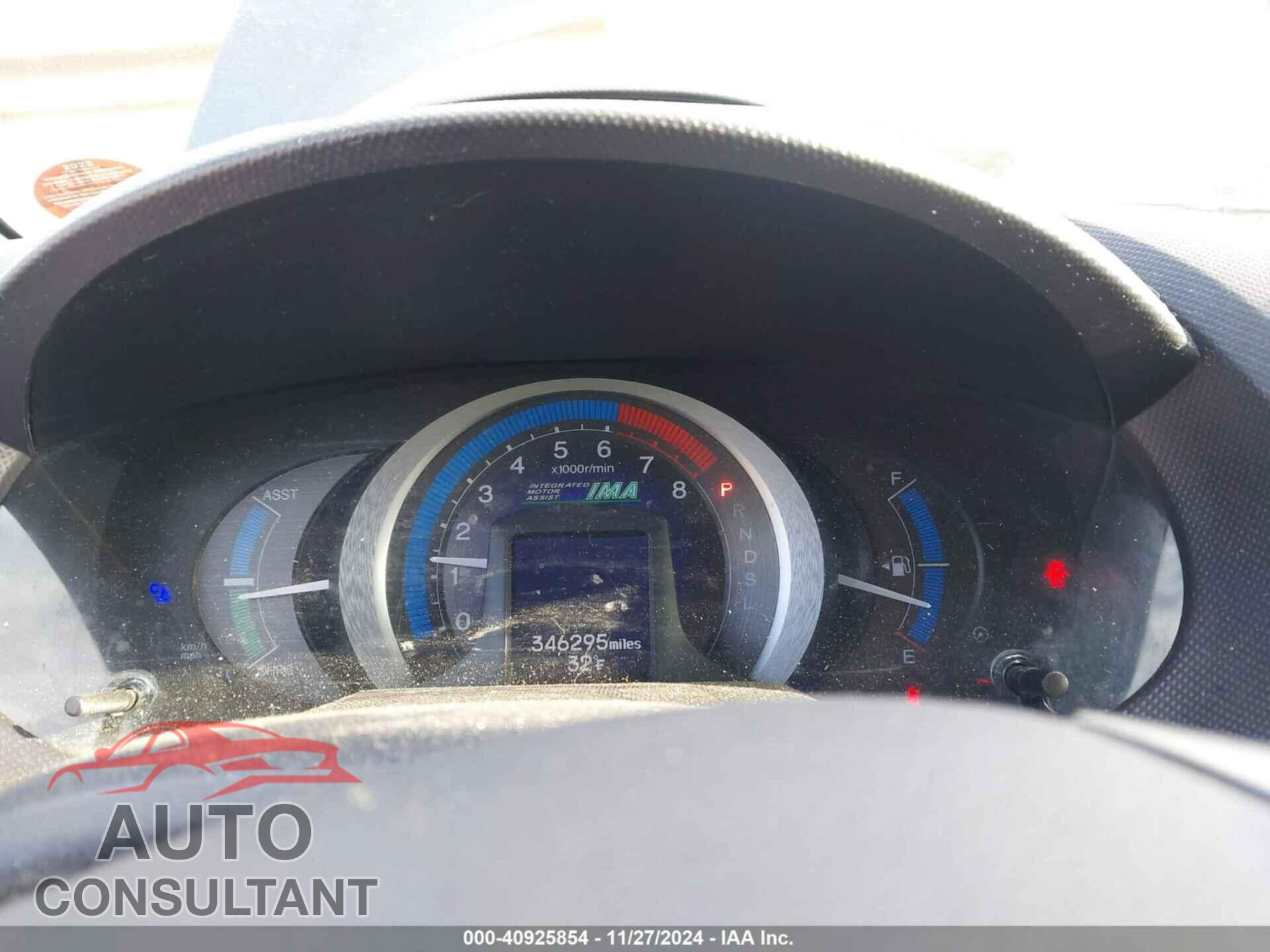 HONDA INSIGHT 2010 - JHMZE2H52AS006360