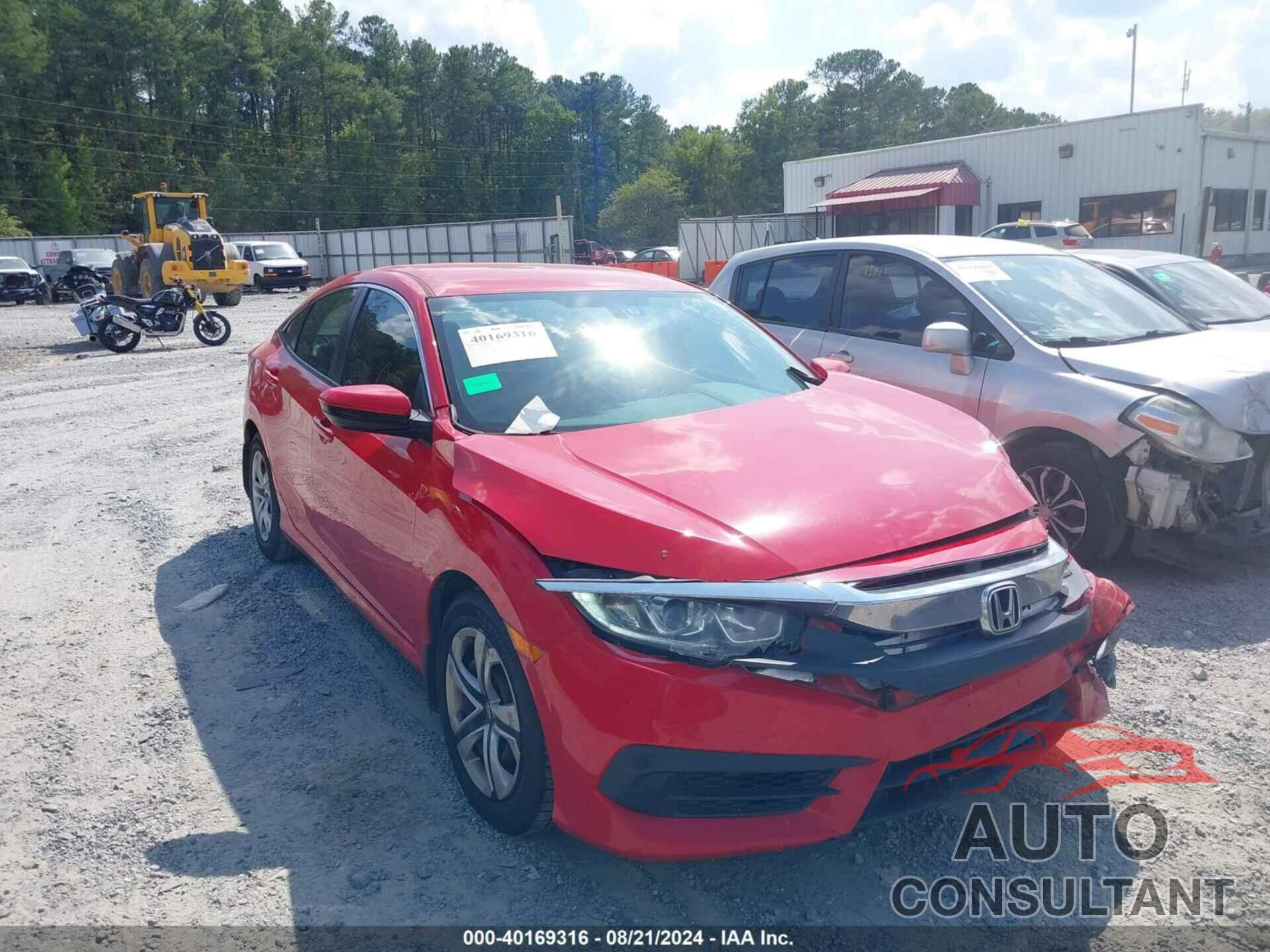 HONDA CIVIC 2016 - 2HGFC2F51GH532395