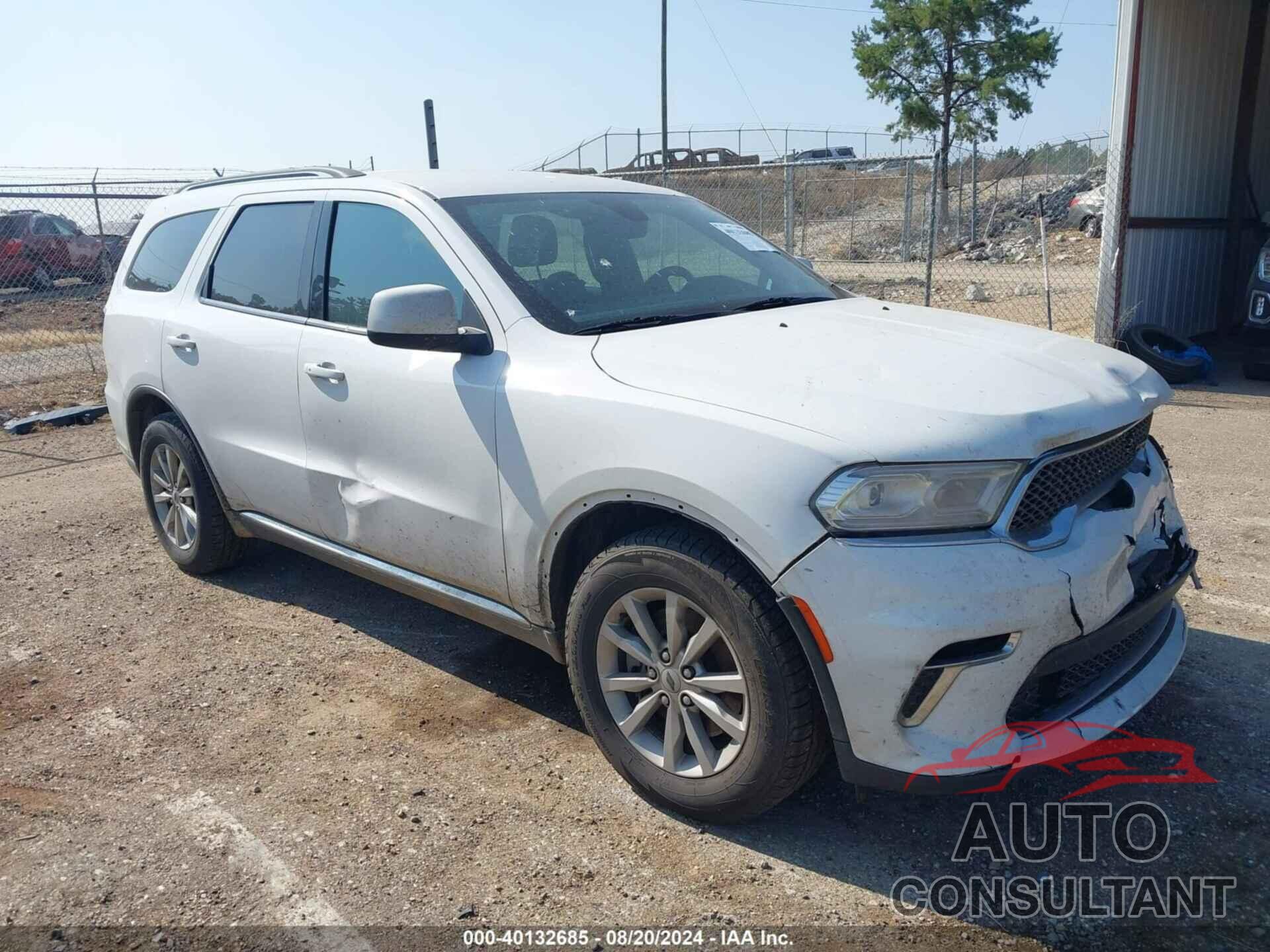 DODGE DURANGO 2022 - 1C4RDHAG9NC102277