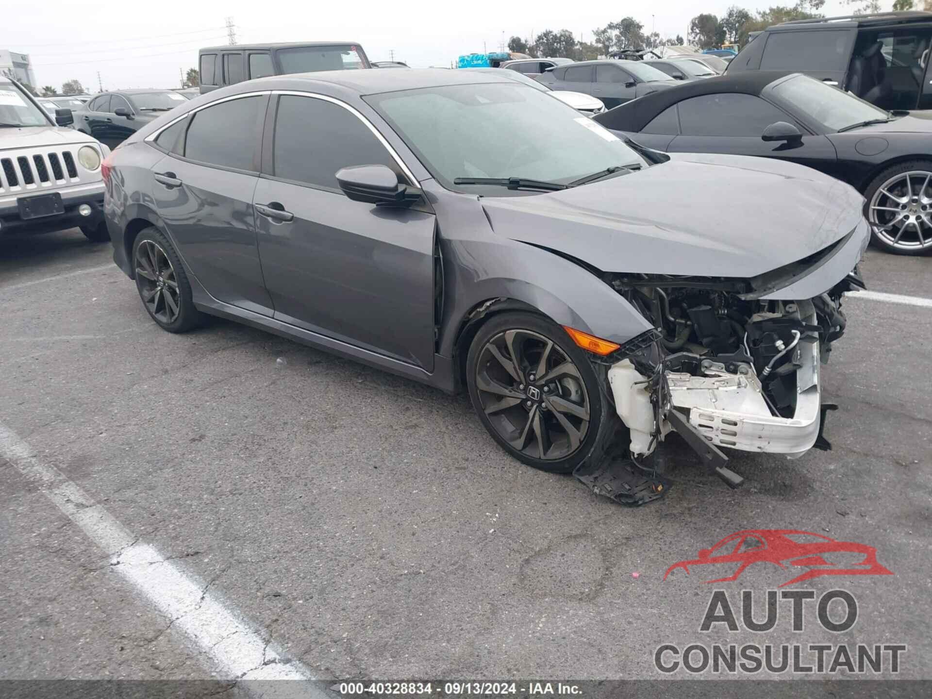 HONDA CIVIC 2020 - 2HGFC2F80LH587537