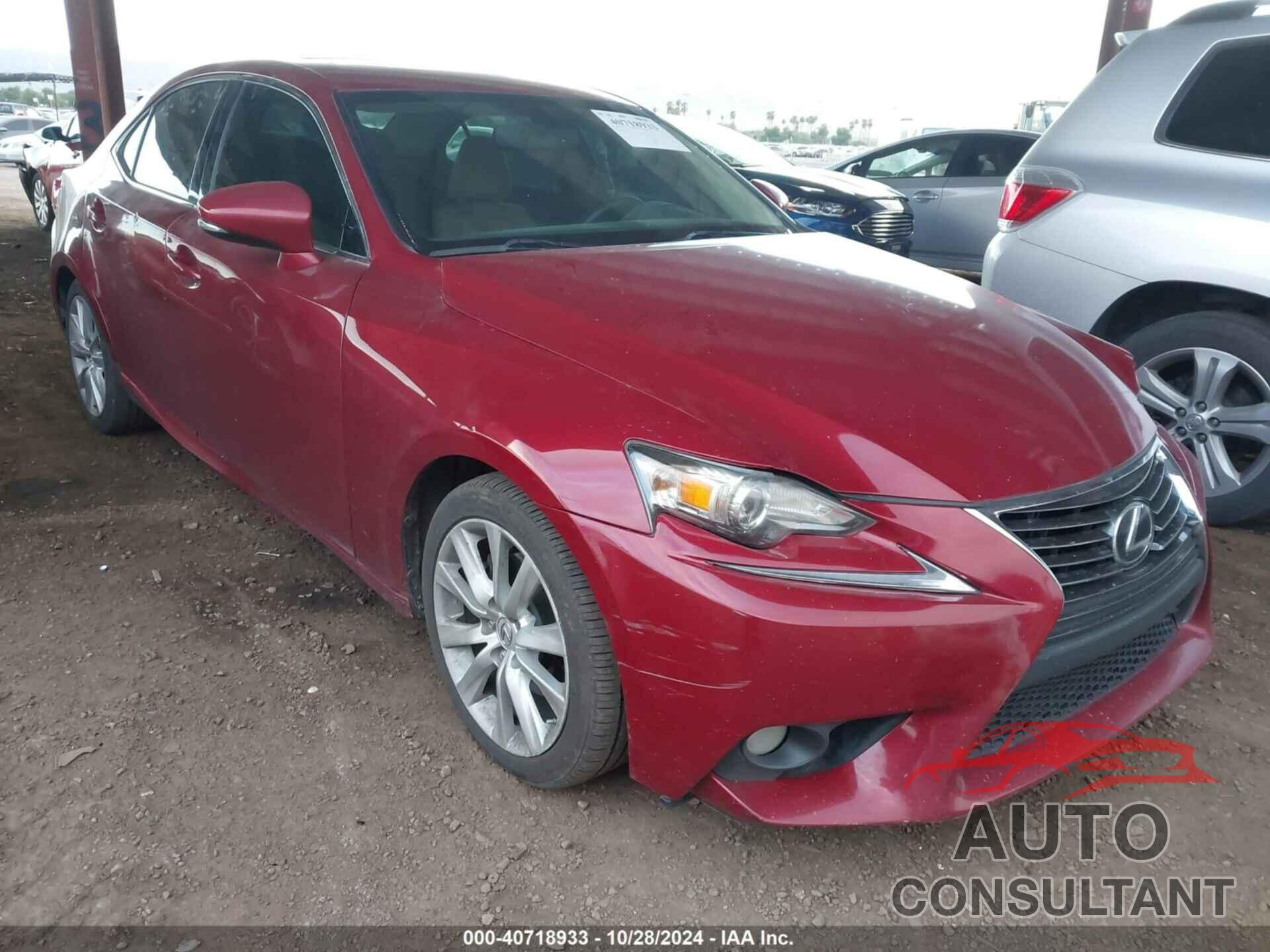 LEXUS IS 250 2014 - JTHBF1D20E5020251