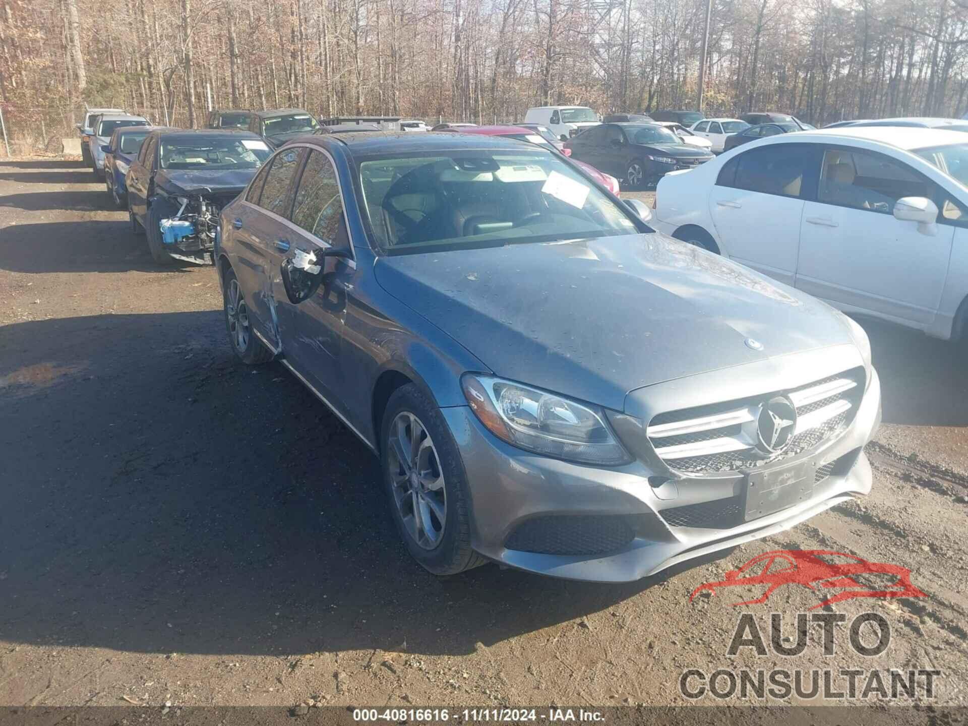 MERCEDES-BENZ C 300 2017 - 55SWF4KB5HU197404
