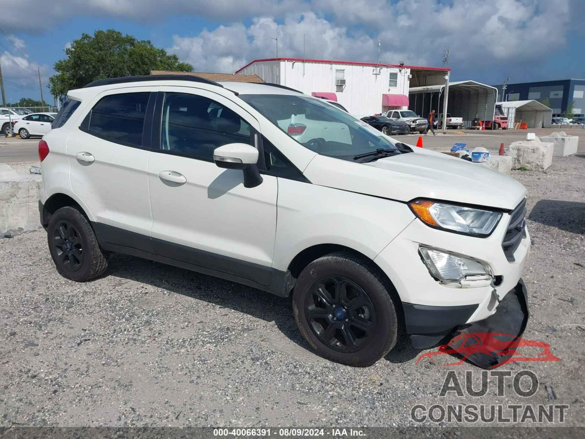 FORD ECOSPORT 2020 - MAJ6S3GL0LC366586