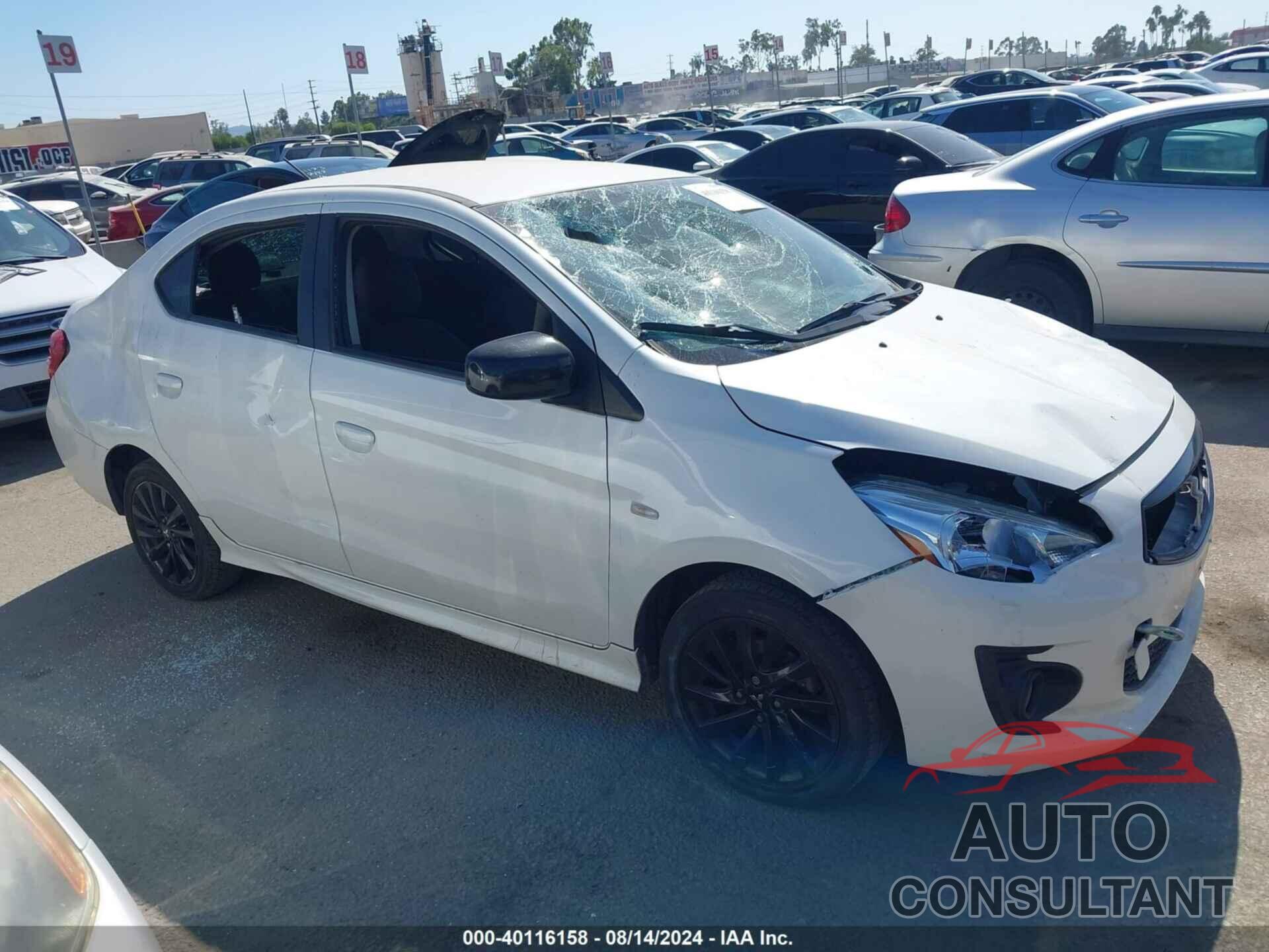 MITSUBISHI MIRAGE G4 2020 - ML32F4FJXLHF02783
