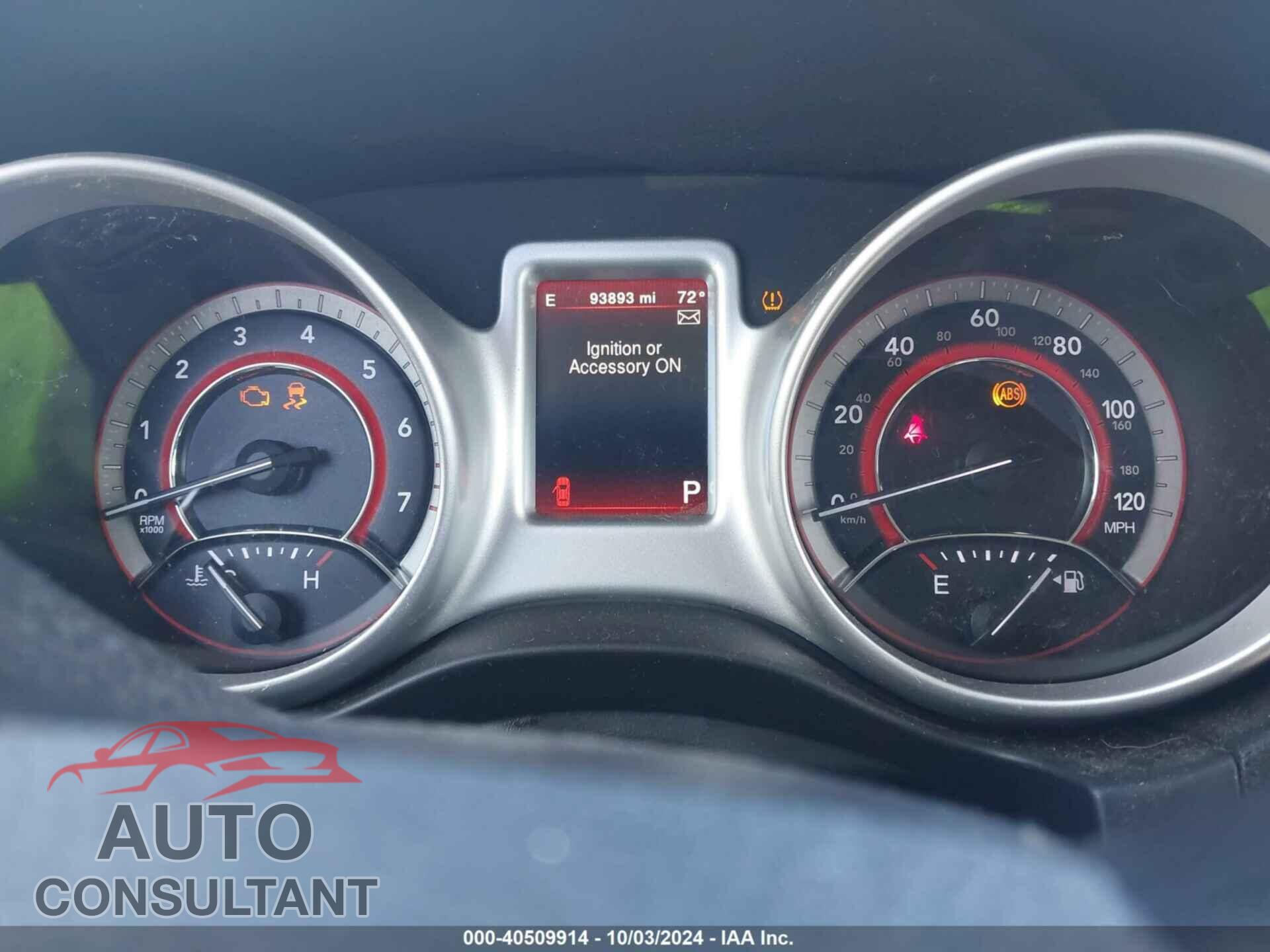 DODGE JOURNEY 2017 - 3C4PDCBB6HT701255