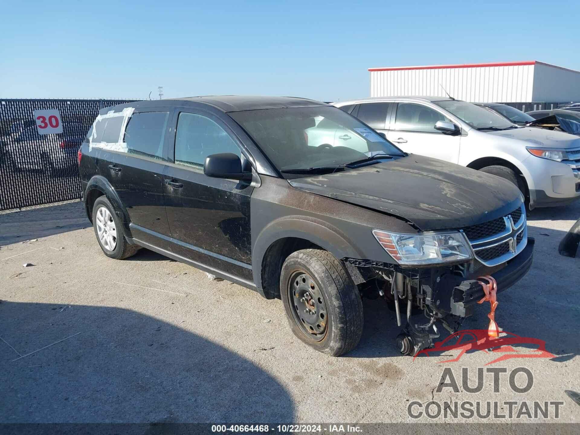 DODGE JOURNEY 2014 - 3C4PDCAB4ET181263