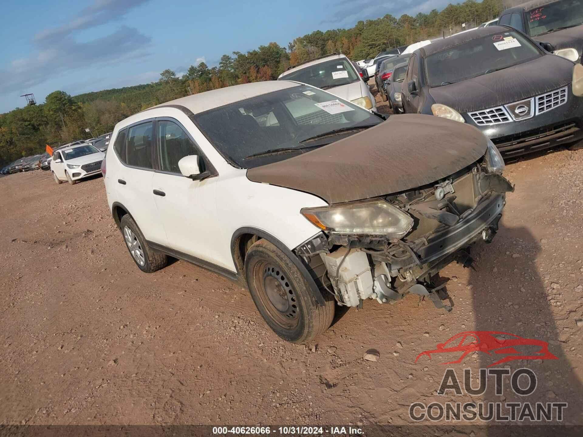 NISSAN ROGUE 2016 - KNMAT2MV4GP685926