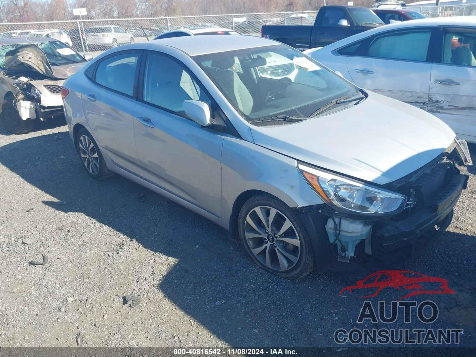 HYUNDAI ACCENT 2017 - KMHCT4AE4HU330228