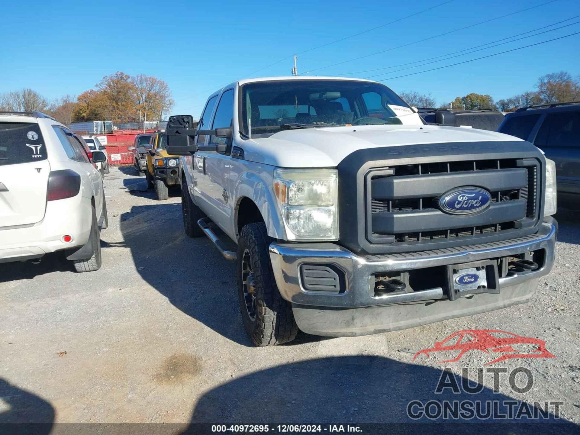 FORD F-250 2012 - 1FT7W2BT8CEB66726