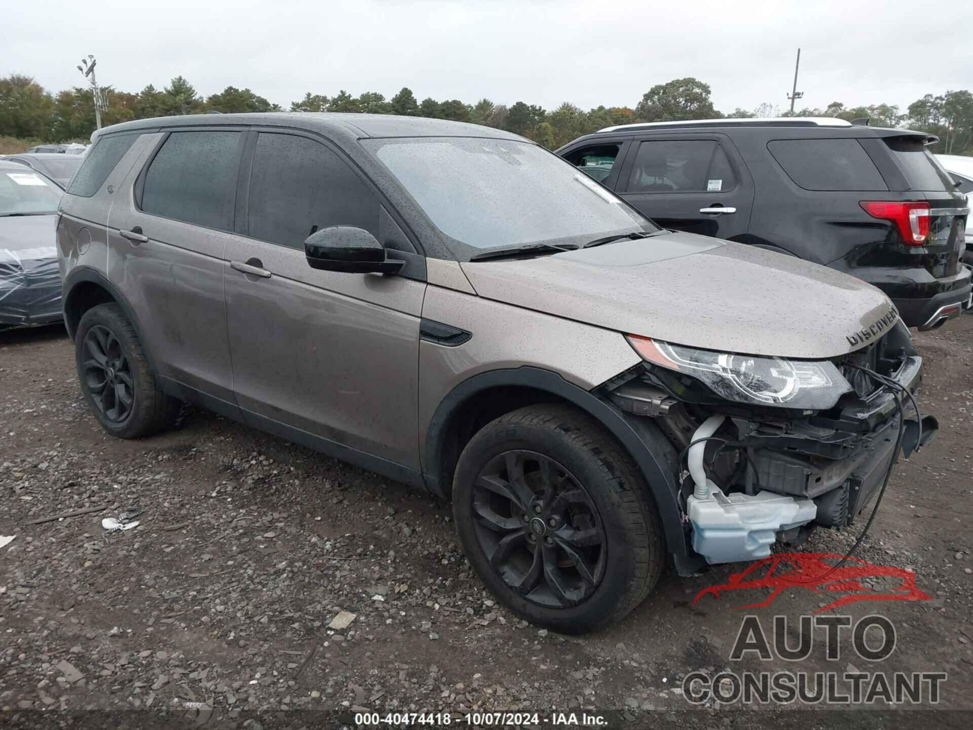 LAND ROVER DISCOVERY SPORT 2017 - SALCR2BG0HH663292