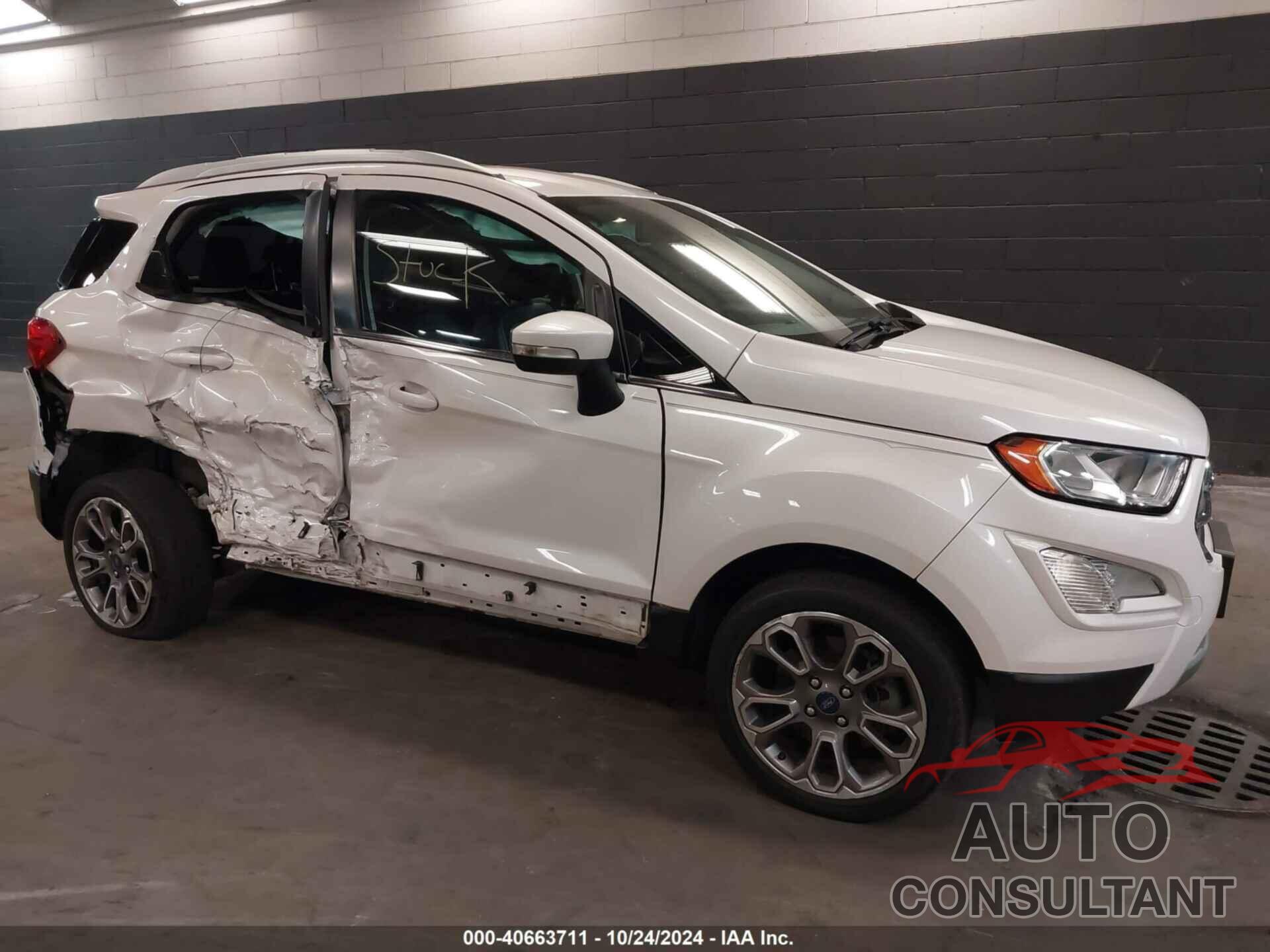 FORD ECOSPORT 2020 - MAJ6S3KL1LC312110