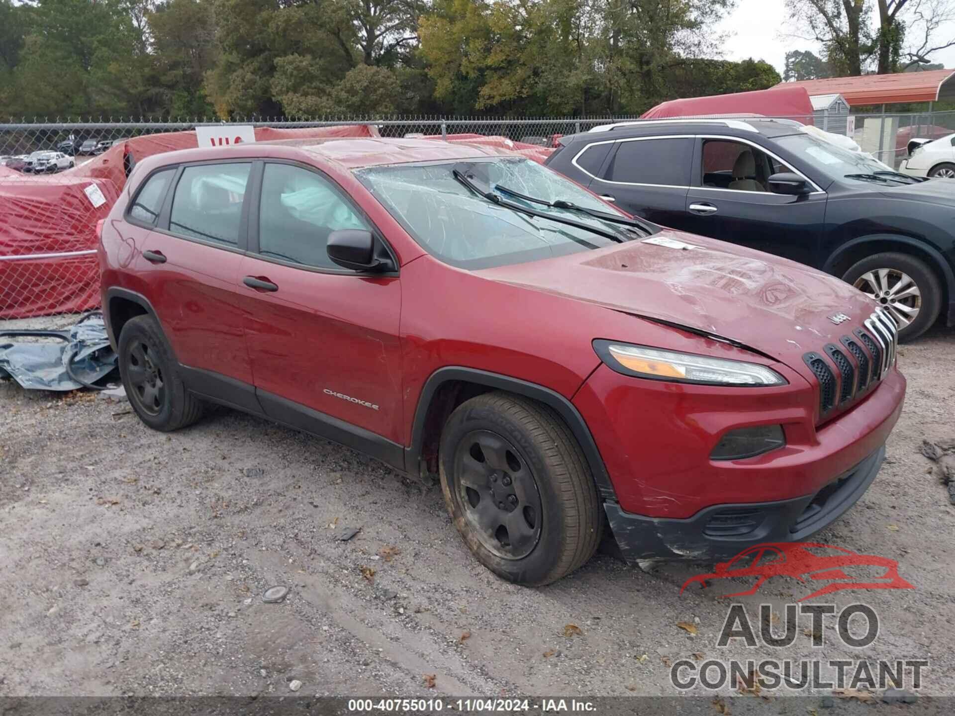 JEEP CHEROKEE 2016 - 1C4PJLAB5GW233540