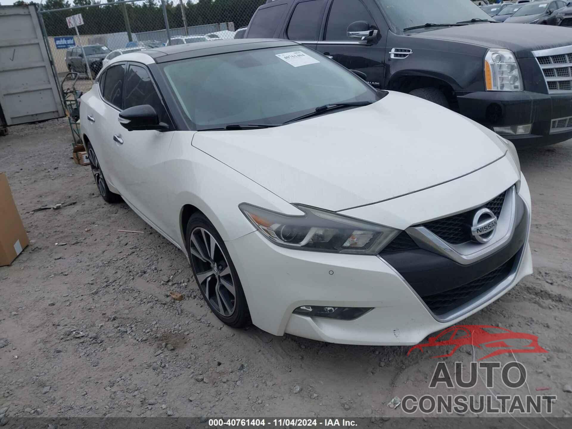 NISSAN MAXIMA 2016 - 1N4AA6AP7GC430655